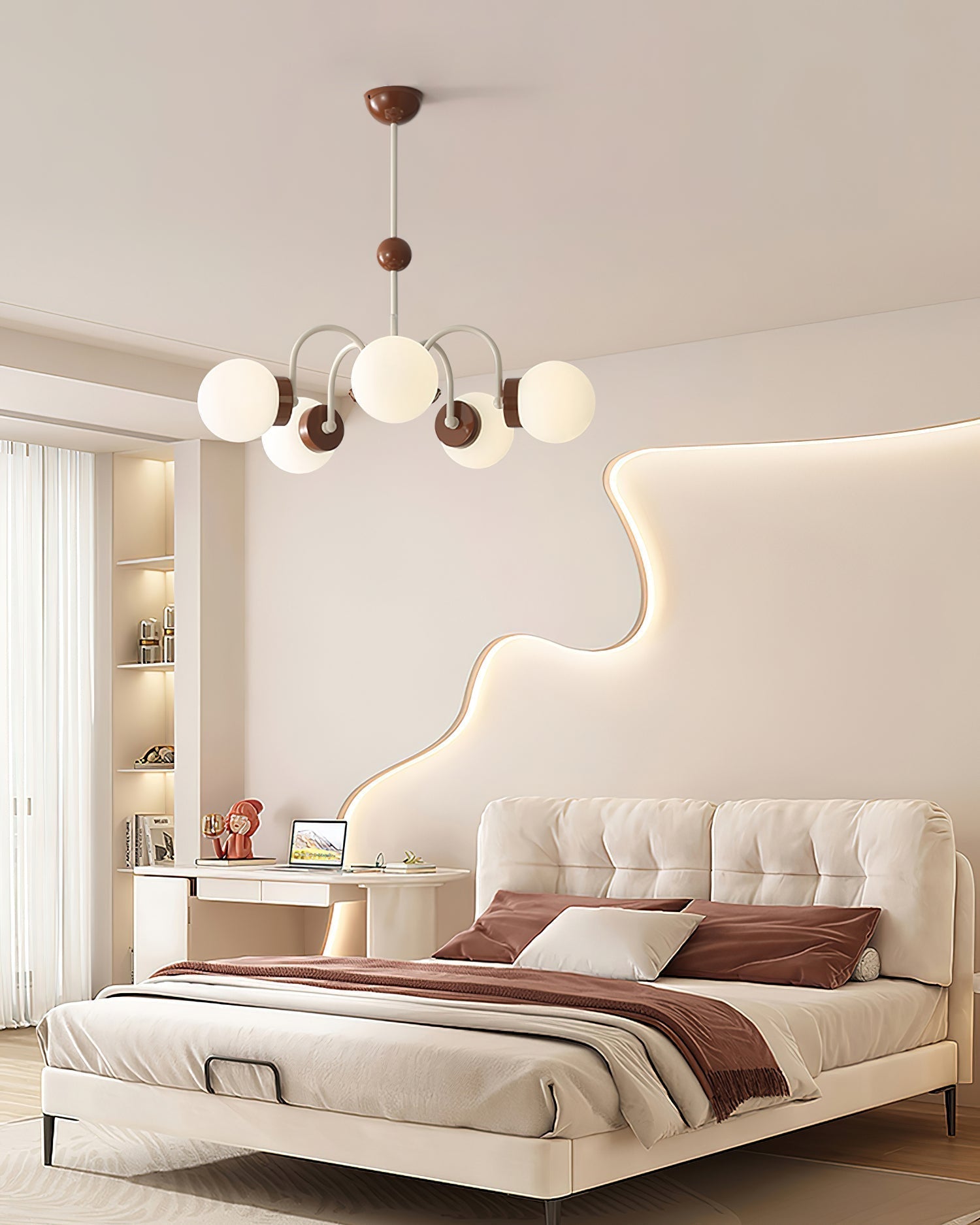 Pivone 8-Light Globe Chandelier - Letslighting