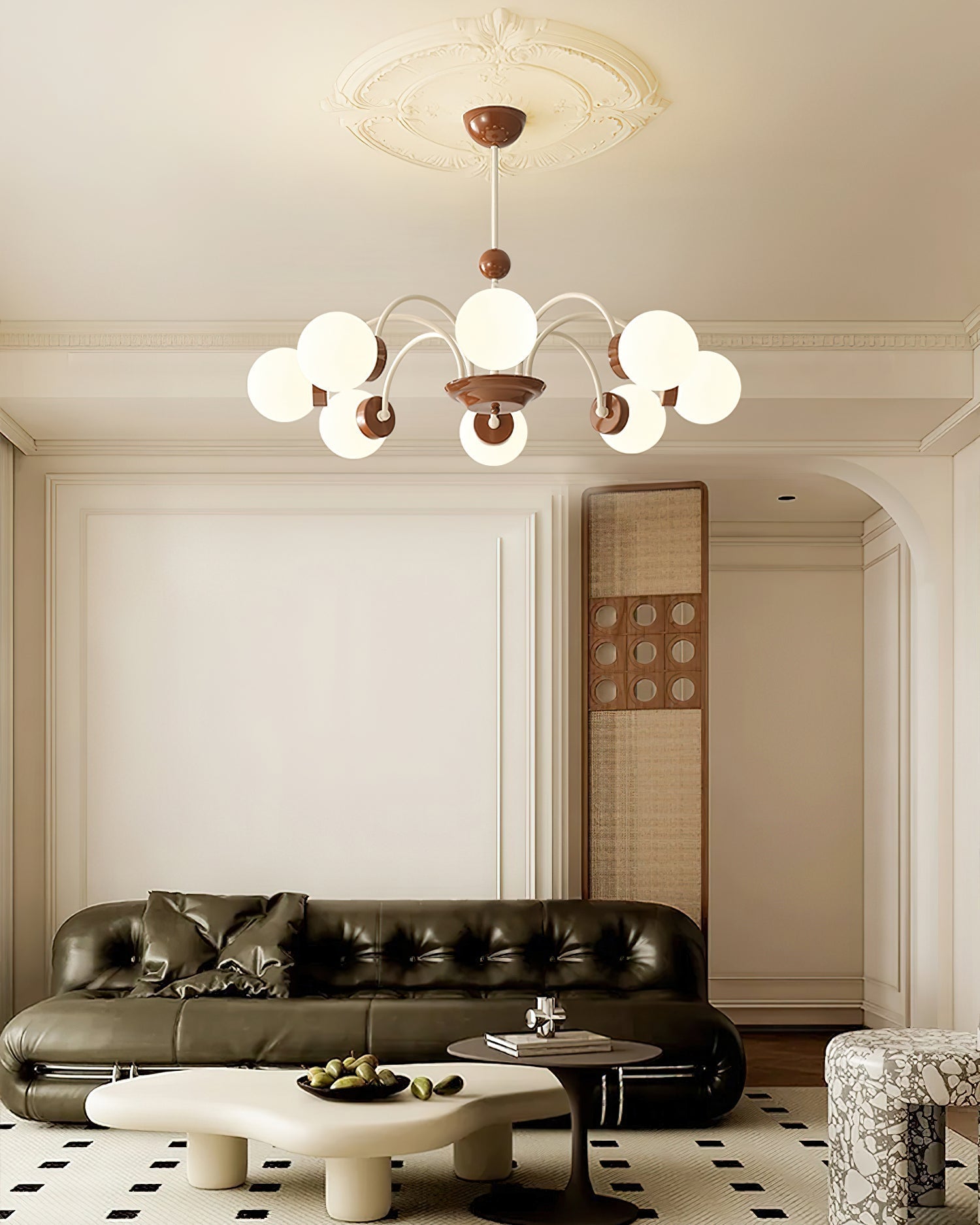 Pivone 8-Light Globe Chandelier - Letslighting