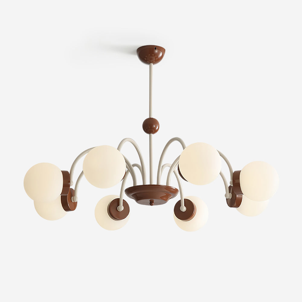 Pivone 8-Light Globe Chandelier - Letslighting