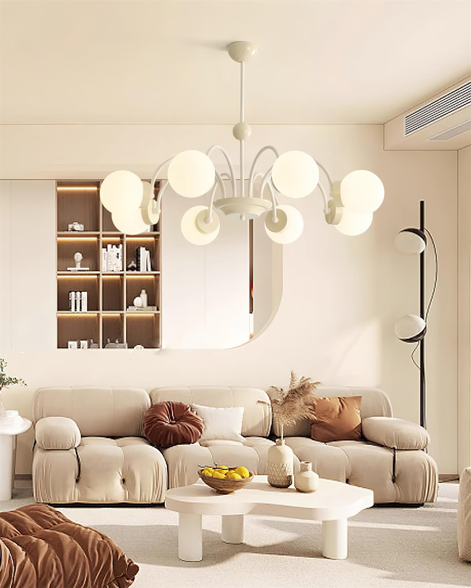 Pivone 8-Light Globe Chandelier - Letslighting