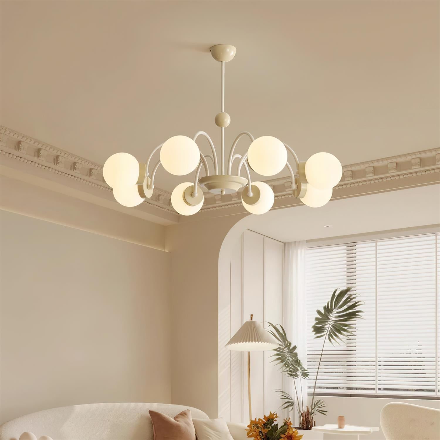 Pivone 8-Light Globe Chandelier - Letslighting