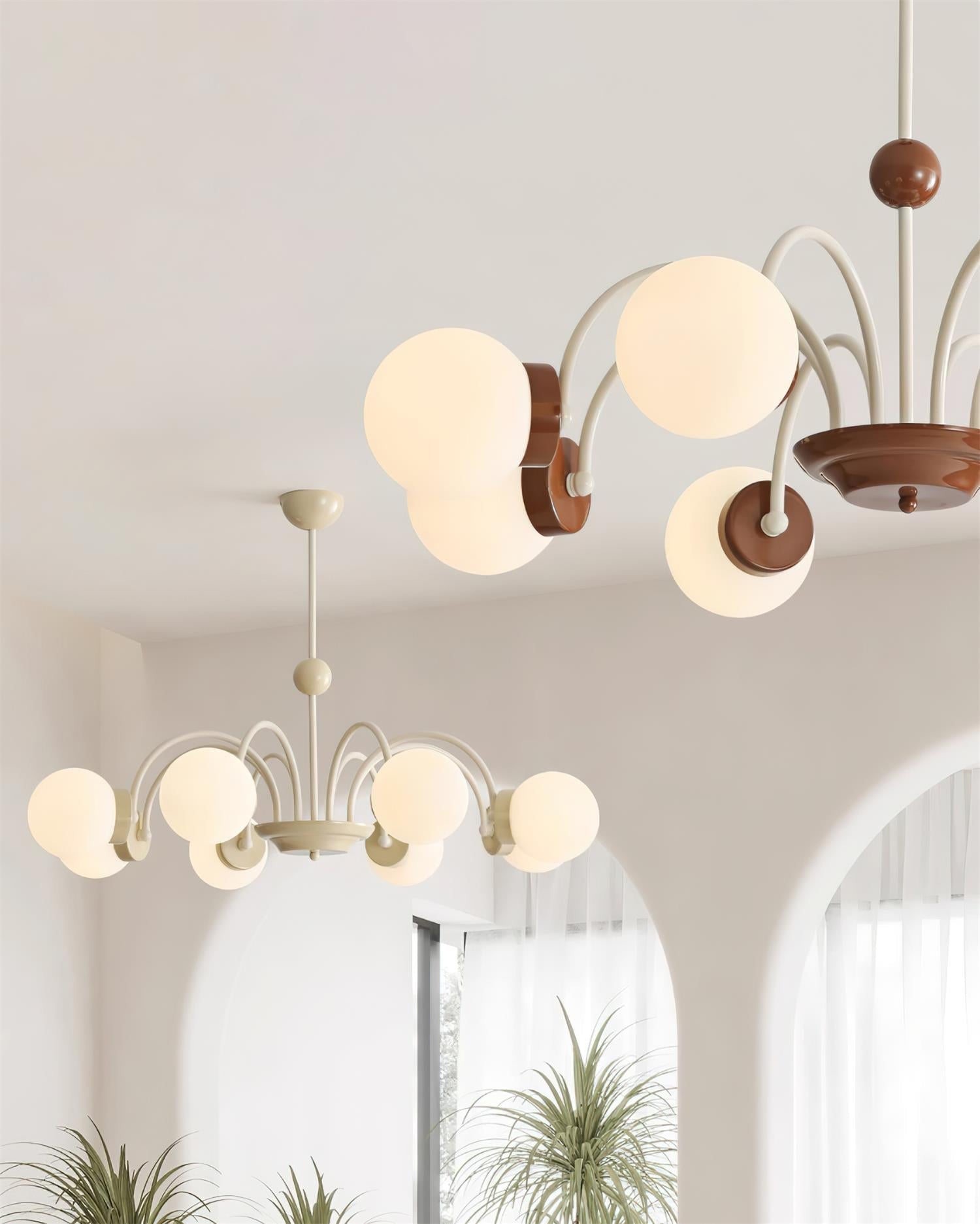Pivone 8-Light Globe Chandelier - Letslighting