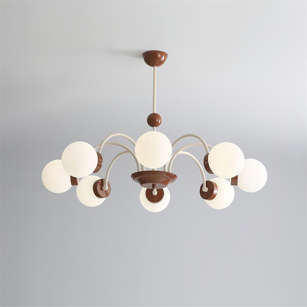 Pivone 8-Light Globe Chandelier - Letslighting