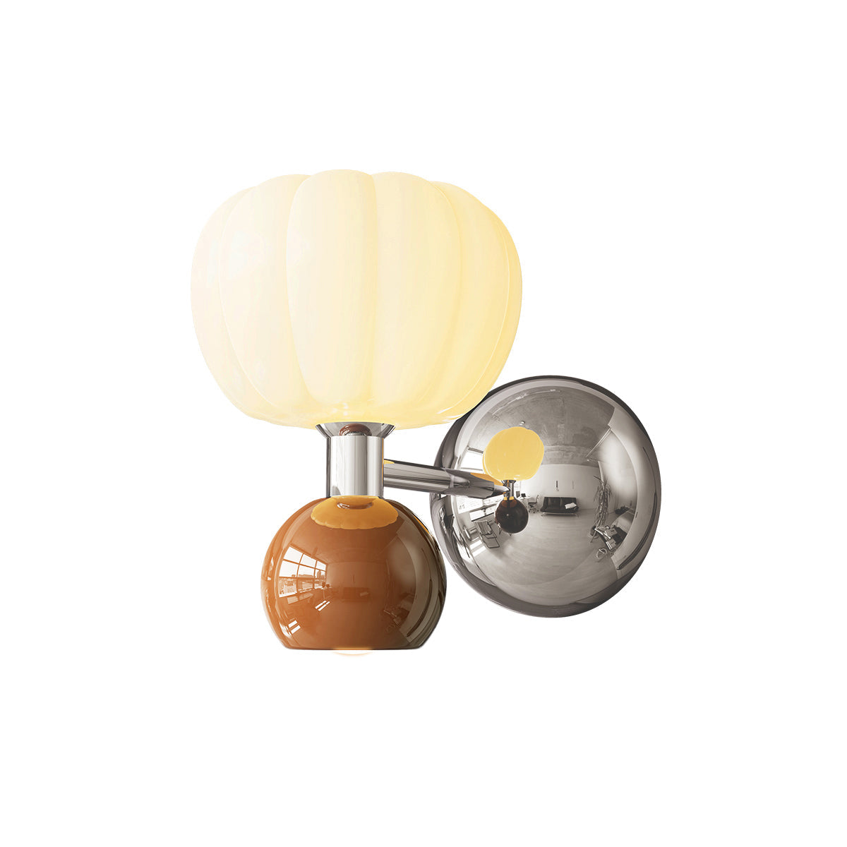 Syrinora Modern Minimalist Metal Wall Lamp - Lamp Copper