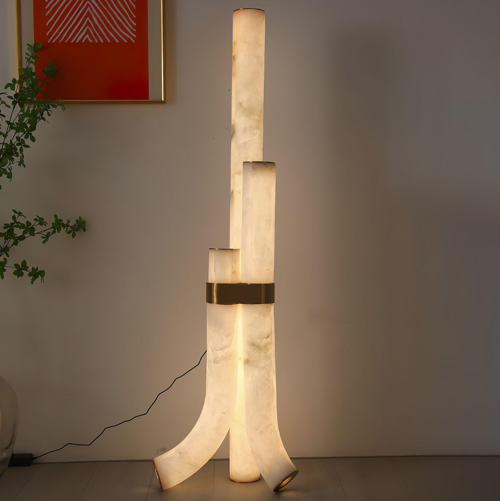 Orion Alabaster Floor Lamp - Neutralighting