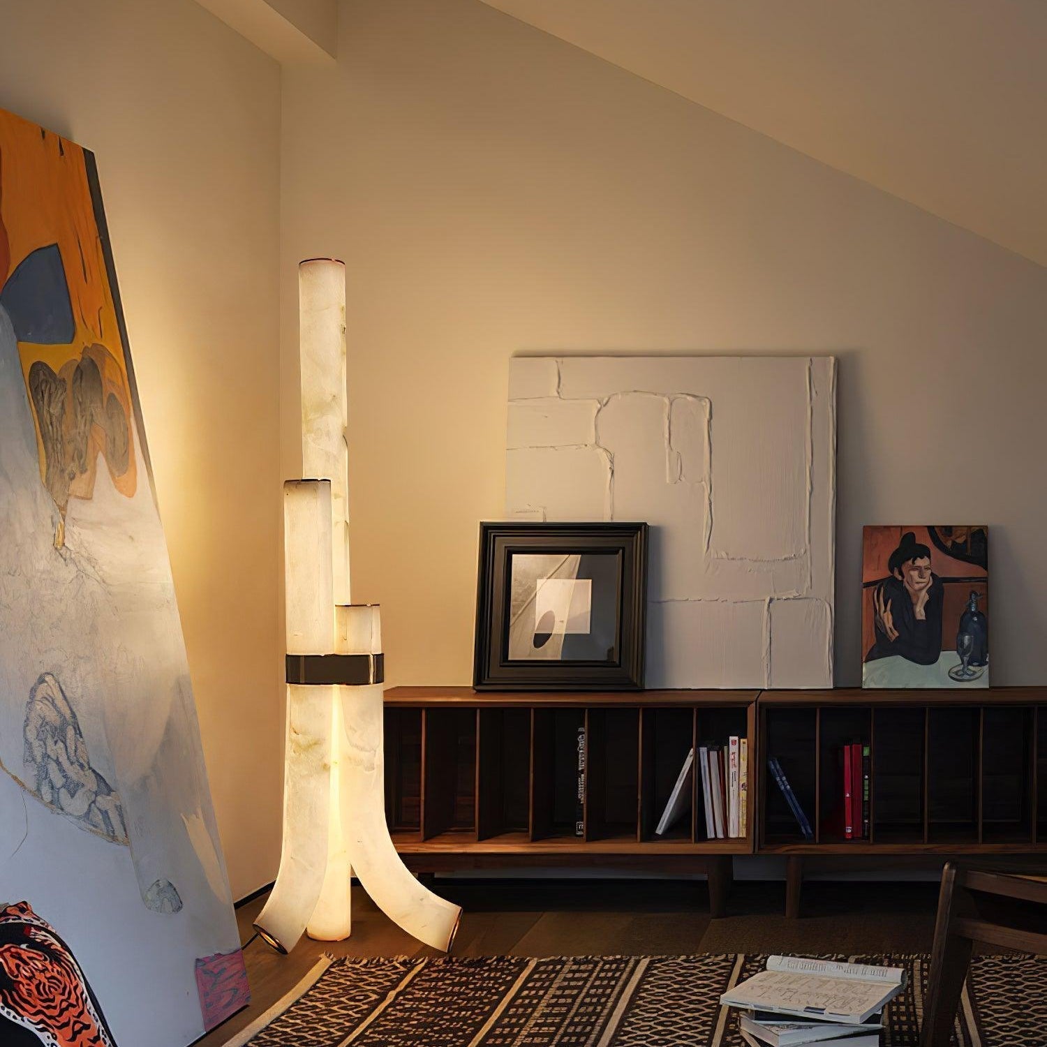 Orion Alabaster Floor Lamp - Neutralighting