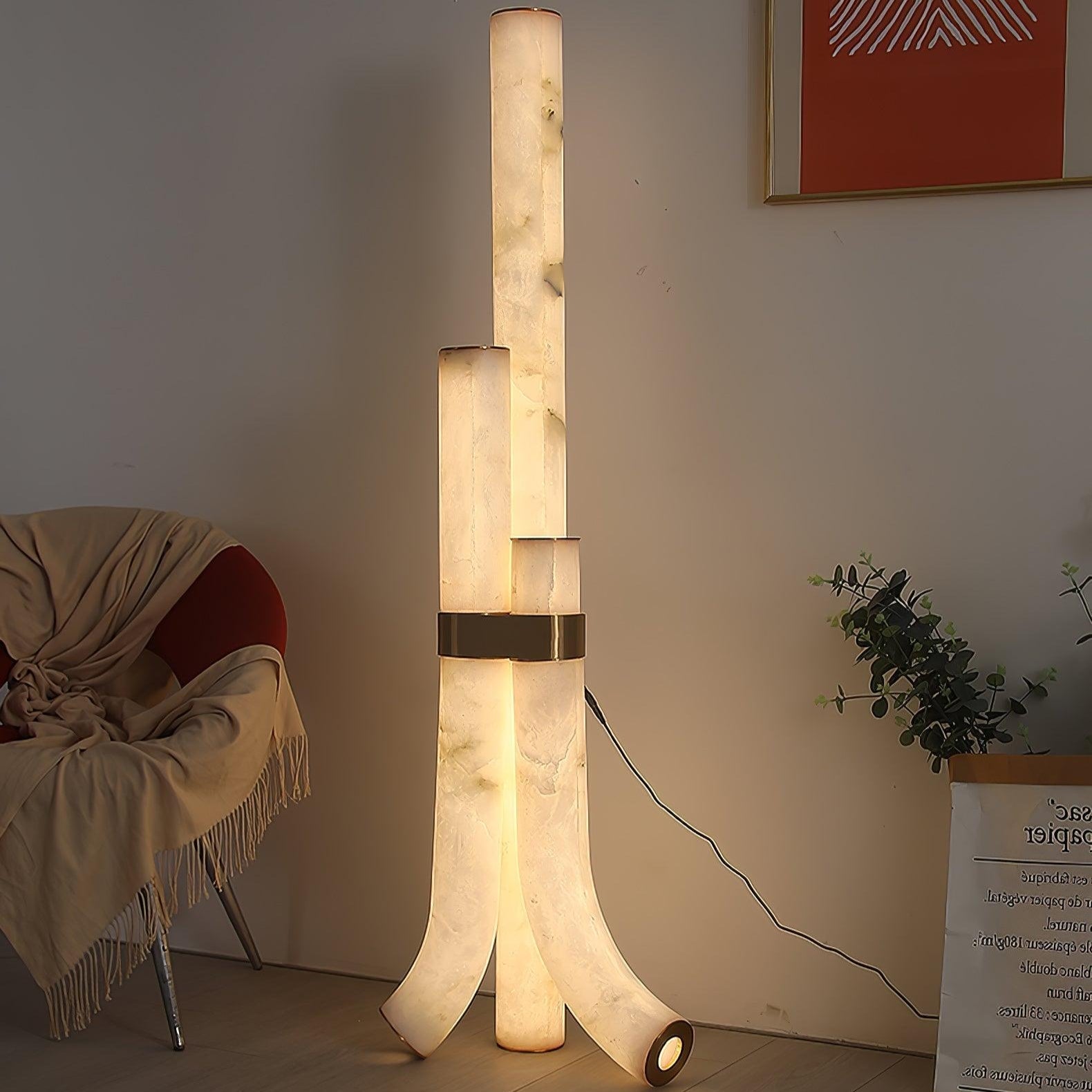 Orion Alabaster Floor Lamp - Neutralighting
