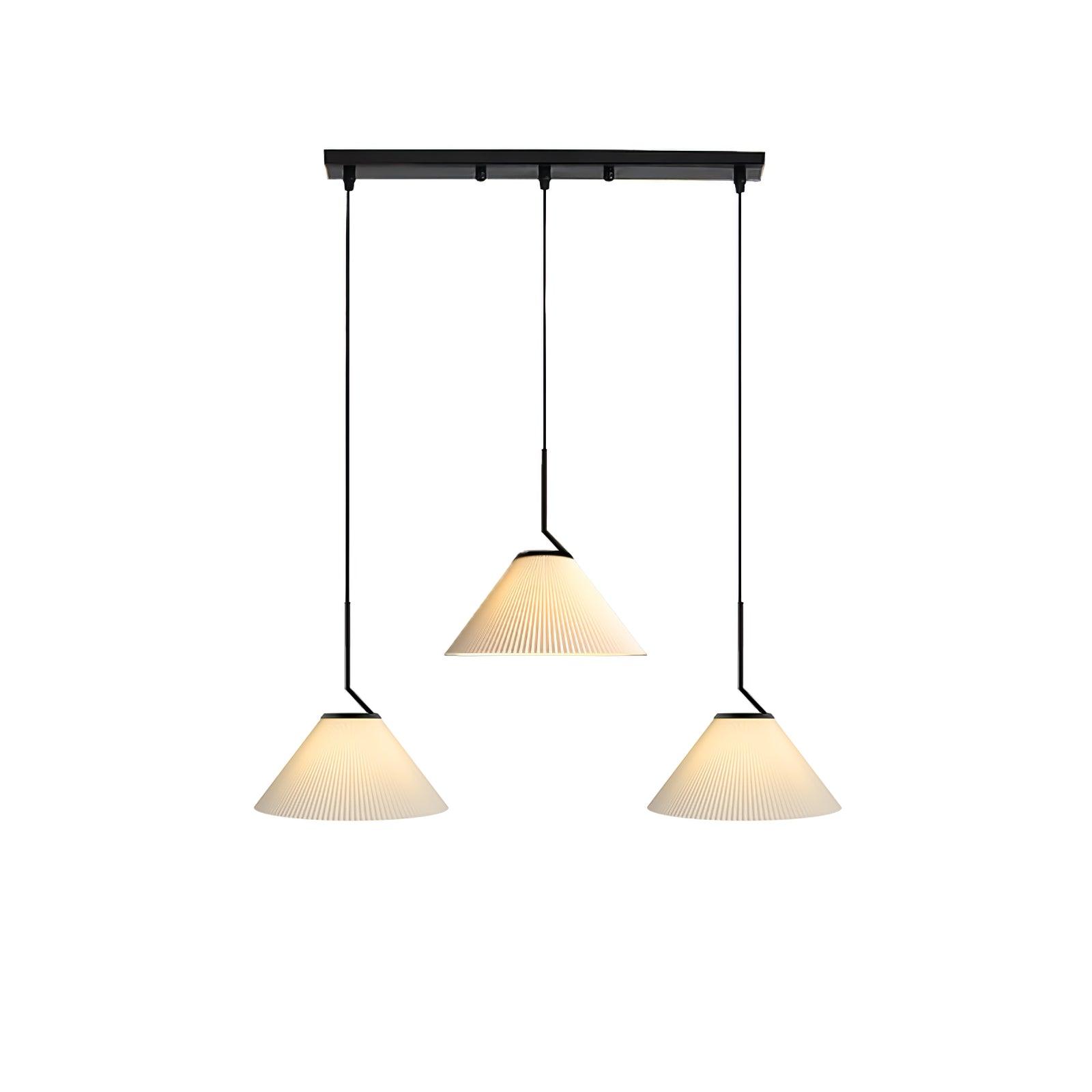 Zoravine Pleated Fabric Pendant Light - Blowlighting
