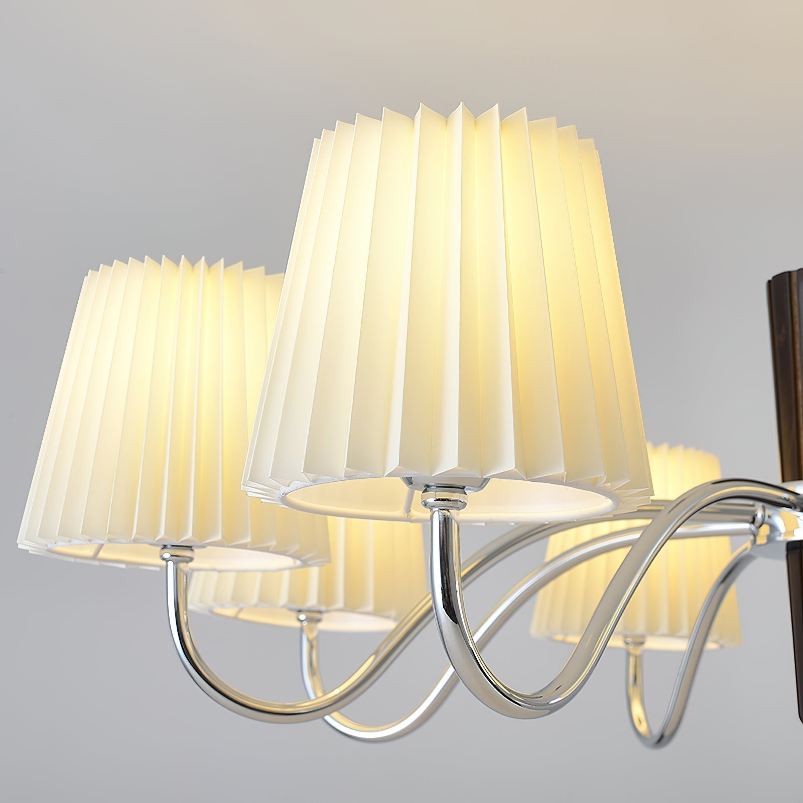 Aurora Chandelier Pleated Fabric Classic - Blowlighting