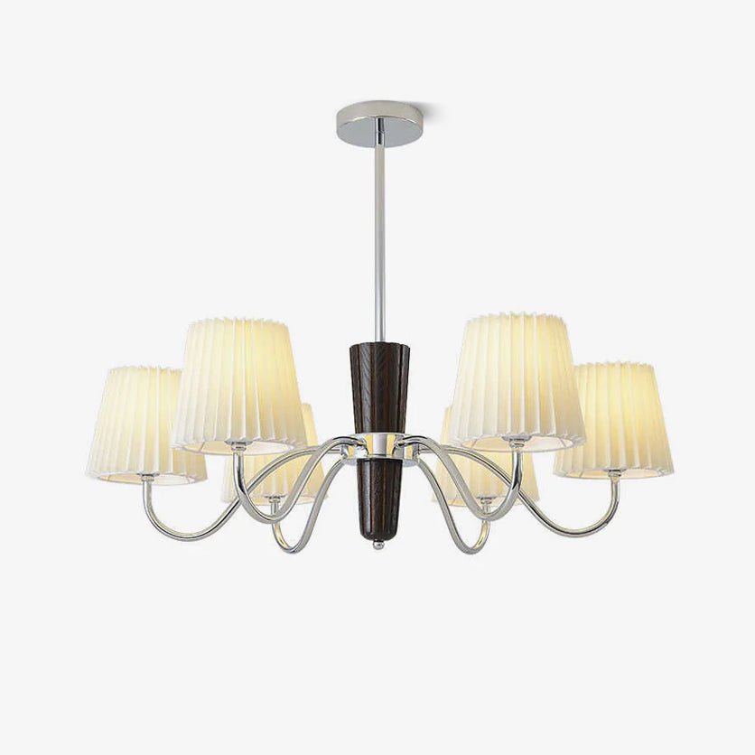 Aurora Chandelier Pleated Fabric Classic - Blowlighting