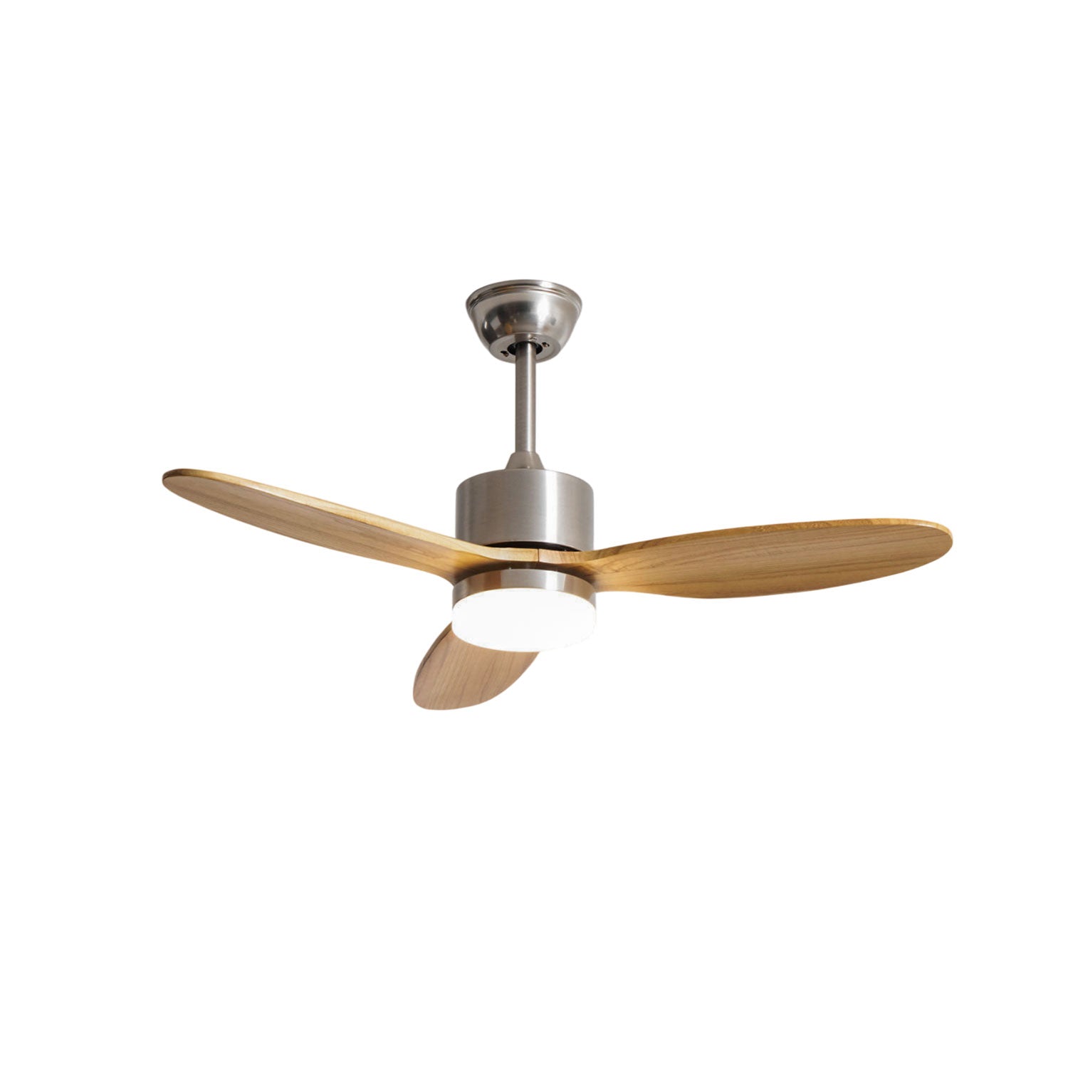 Dimensioni della Plafoniera Ventilatore HushGlow: Dia 132cm x H 28cm.