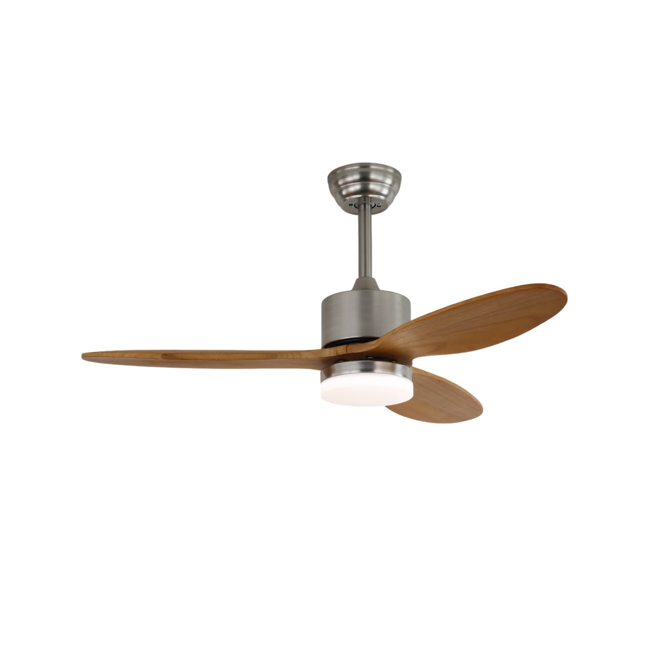 Ventilatore da Soffitto con Luce Elara Minimalista in Legno