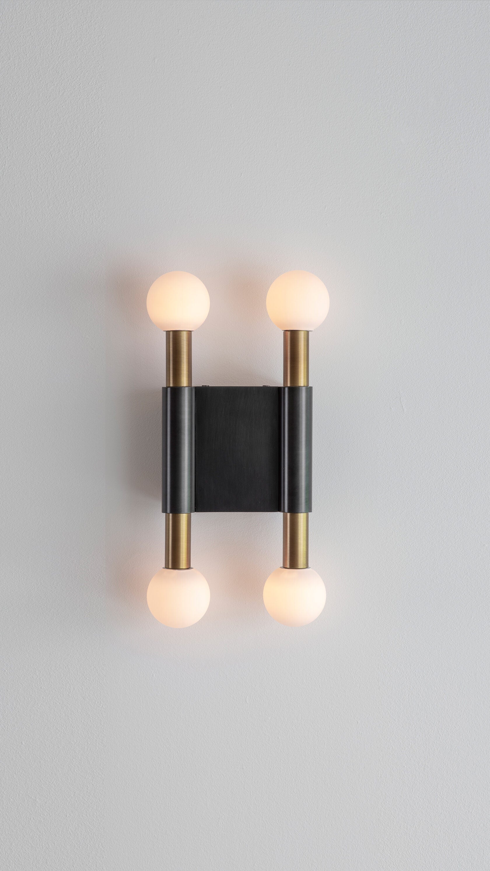 Vomaria Modern Minimalist Circile Metal Wall Lamp - Lamp Copper