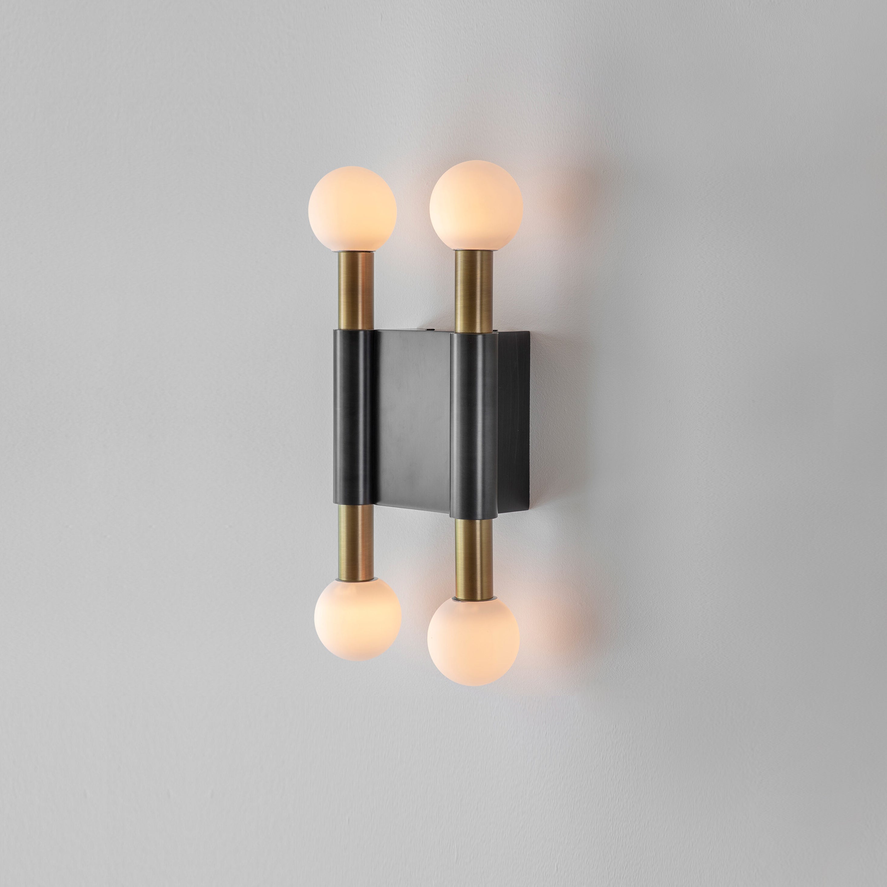 Vomaria Modern Minimalist Circile Metal Wall Lamp - Lamp Copper