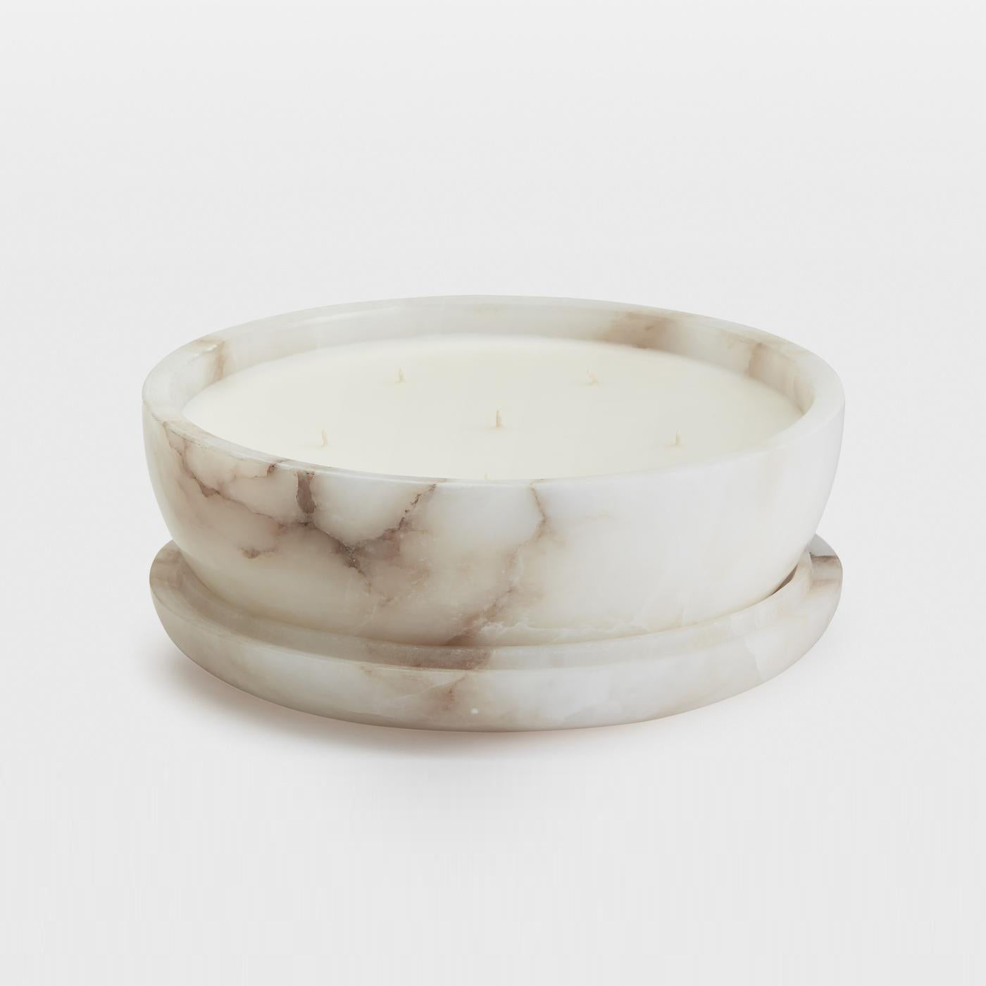 Pomelo Tass Marble Candlestick Ornaments - Lamp Copper