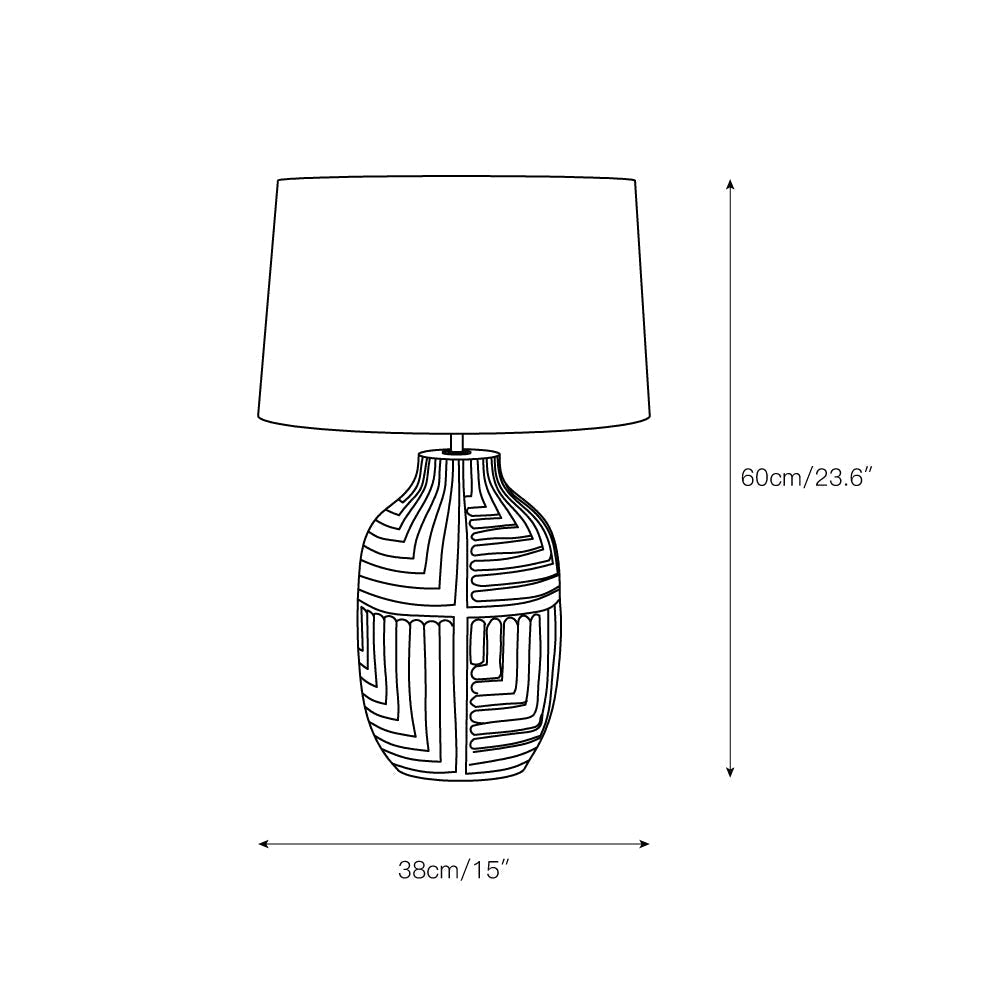 Pontarelli Table Lamp - Lamp Copper