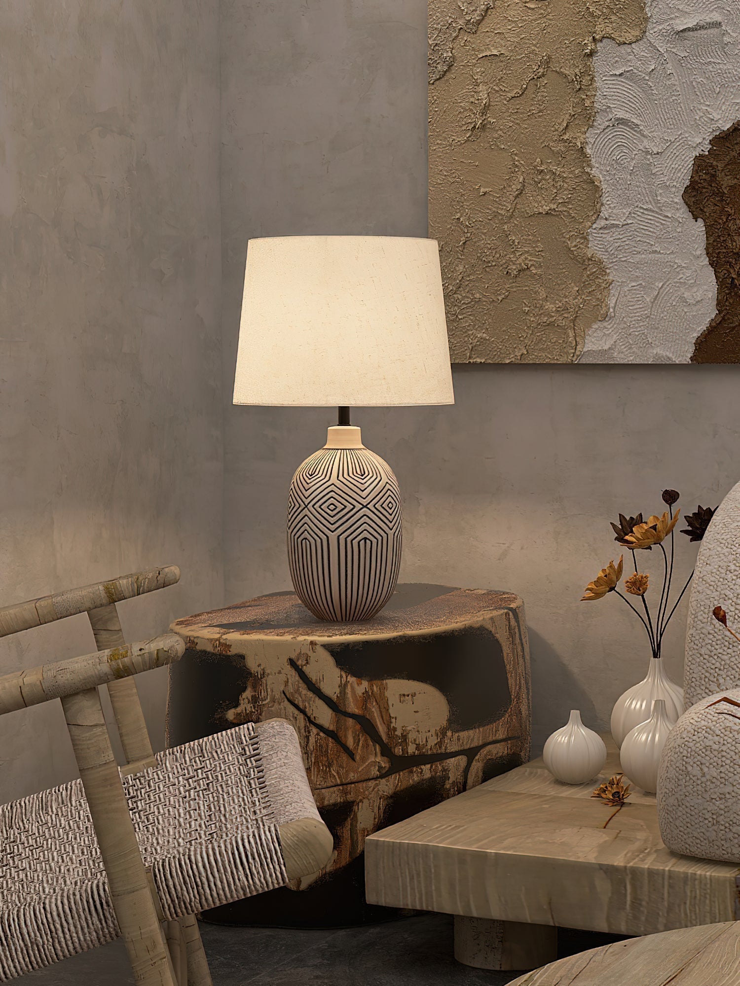 Pontarelli Table Lamp - Lamp Copper