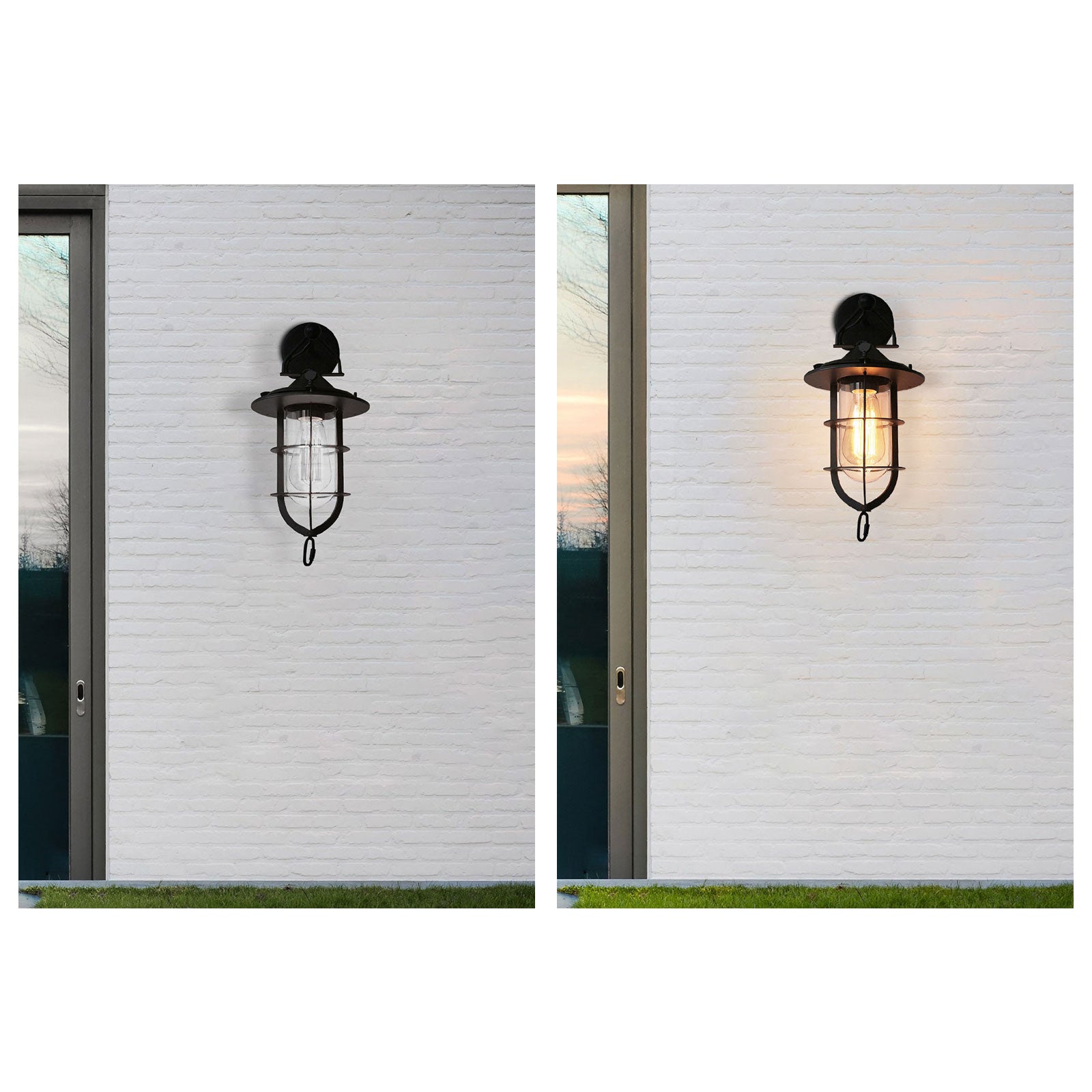 Zatheir Vintage Industrial Classic Metal Wall Lamp - Lamp Copper