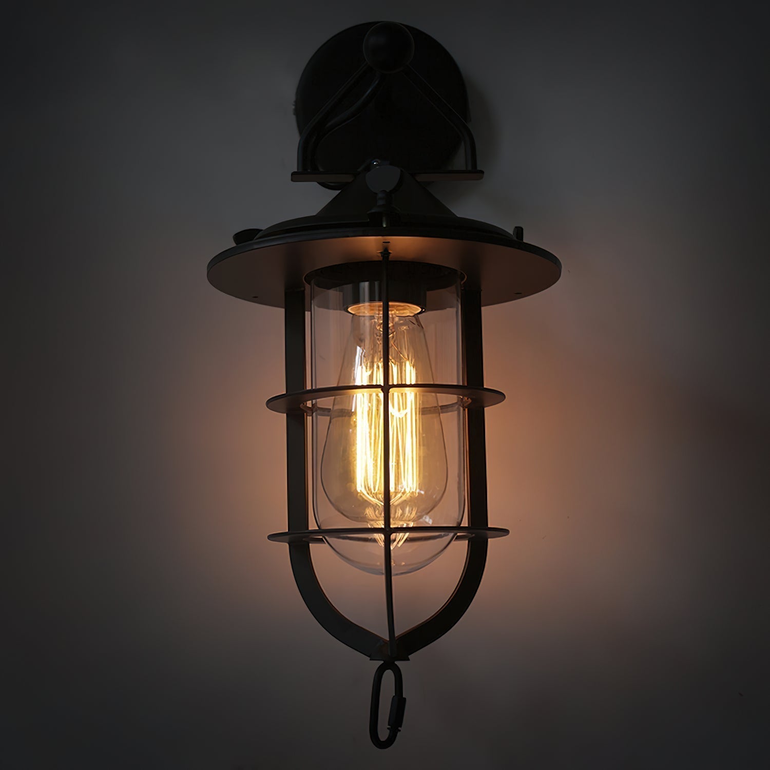 Zatheir Vintage Industrial Classic Metal Wall Lamp - Lamp Copper