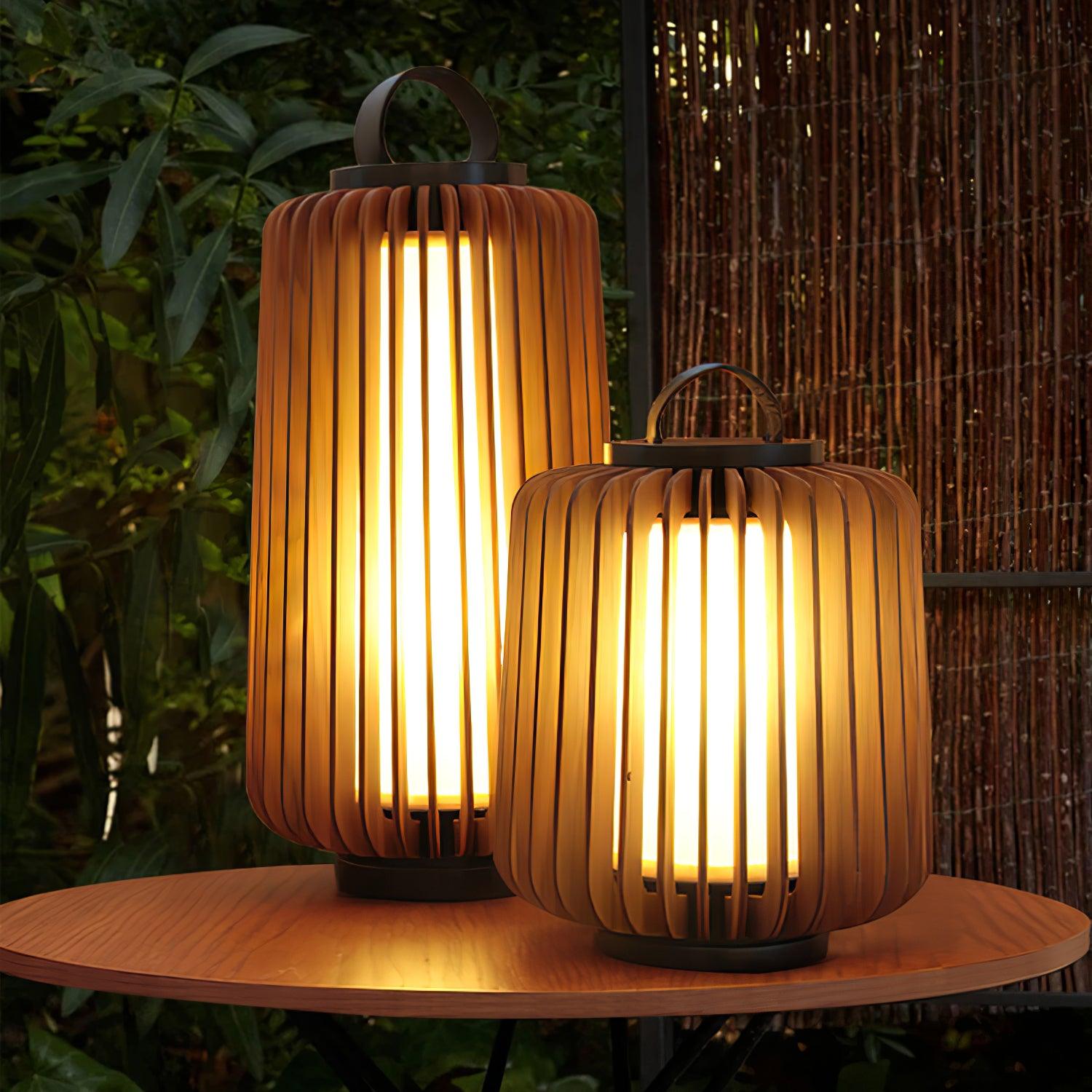 Portable Lantern Rechargeable Outdoor Light - Lamp Copper