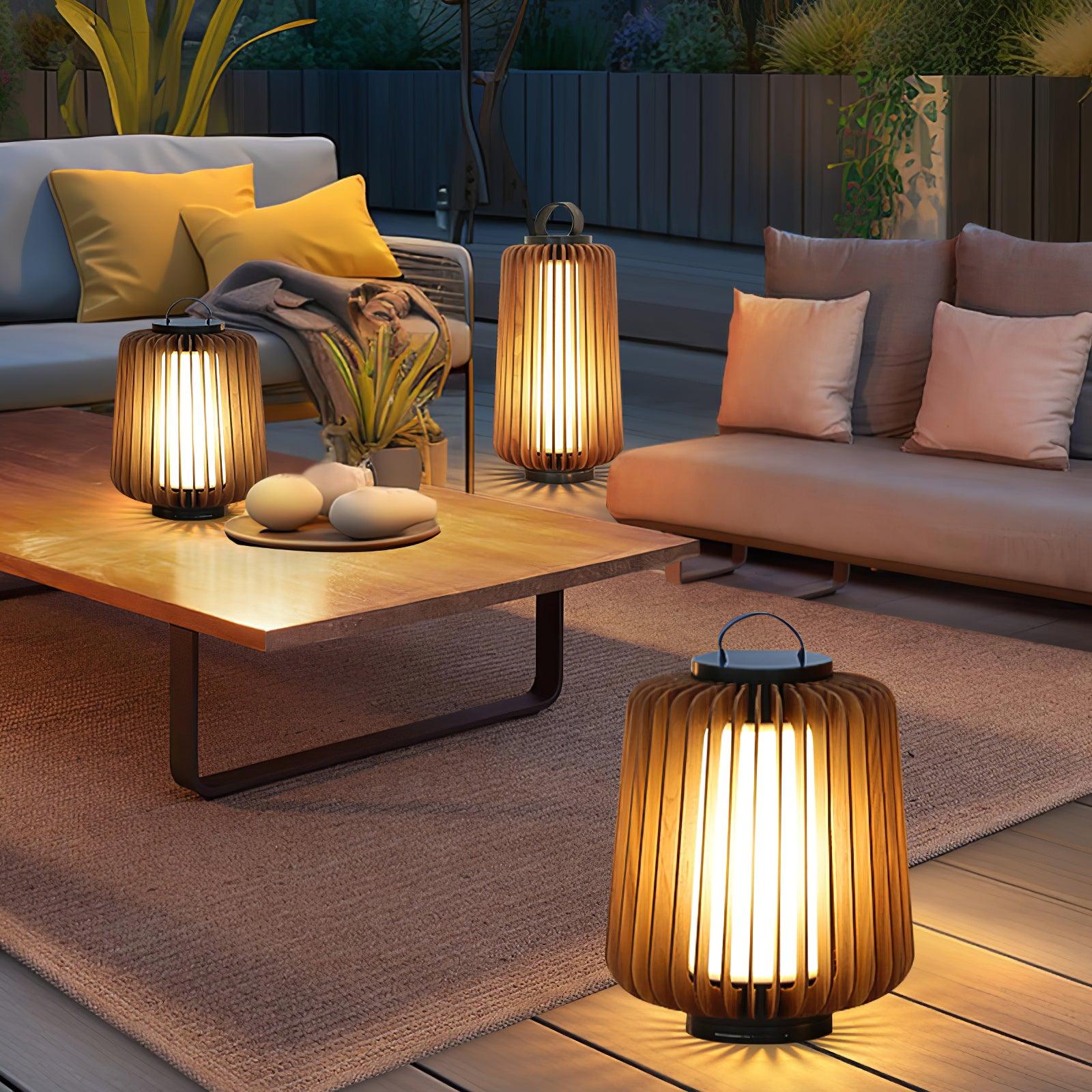 Portable Lantern Rechargeable Outdoor Light - Lamp Copper
