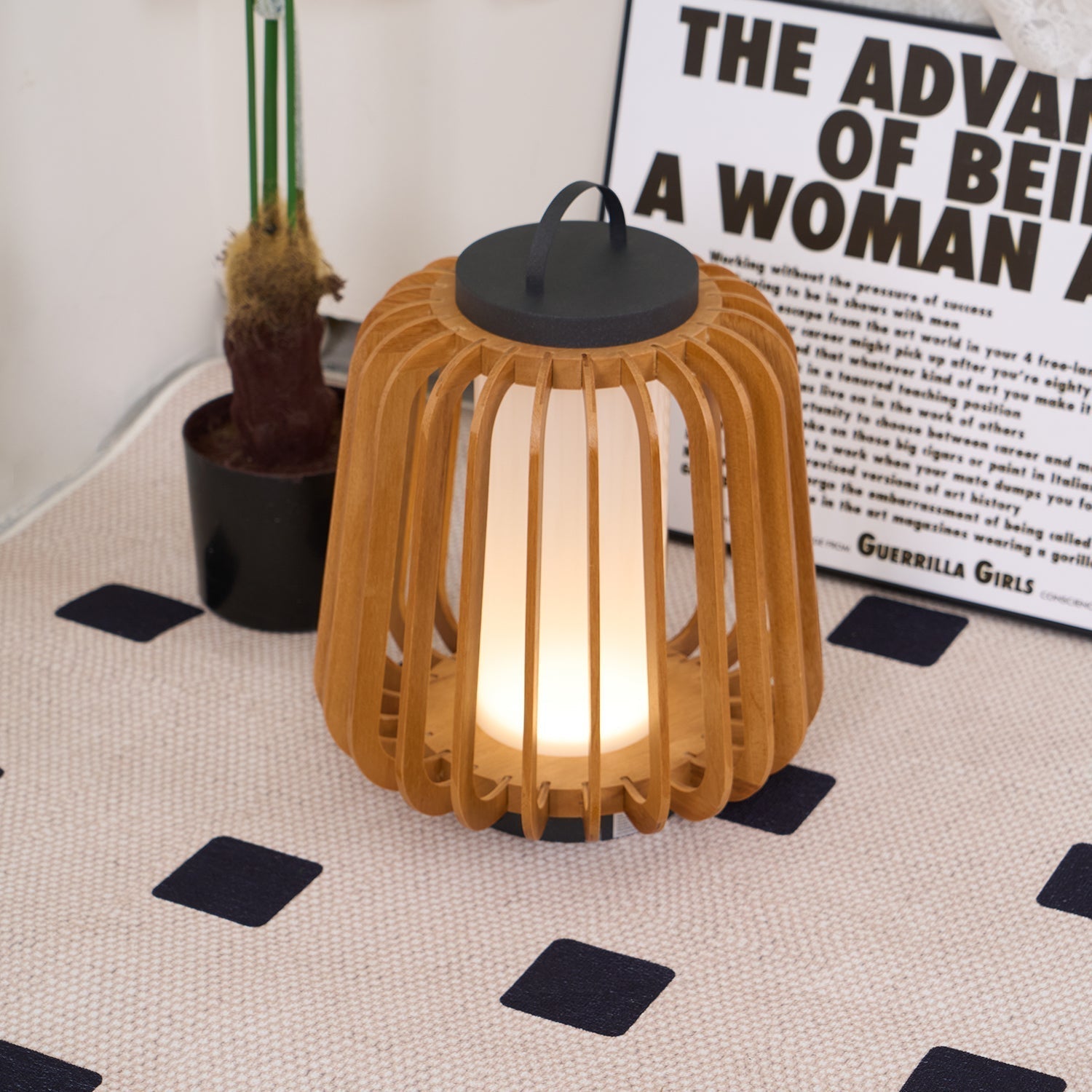 Portable Lantern Rechargeable Outdoor Light - Lamp Copper