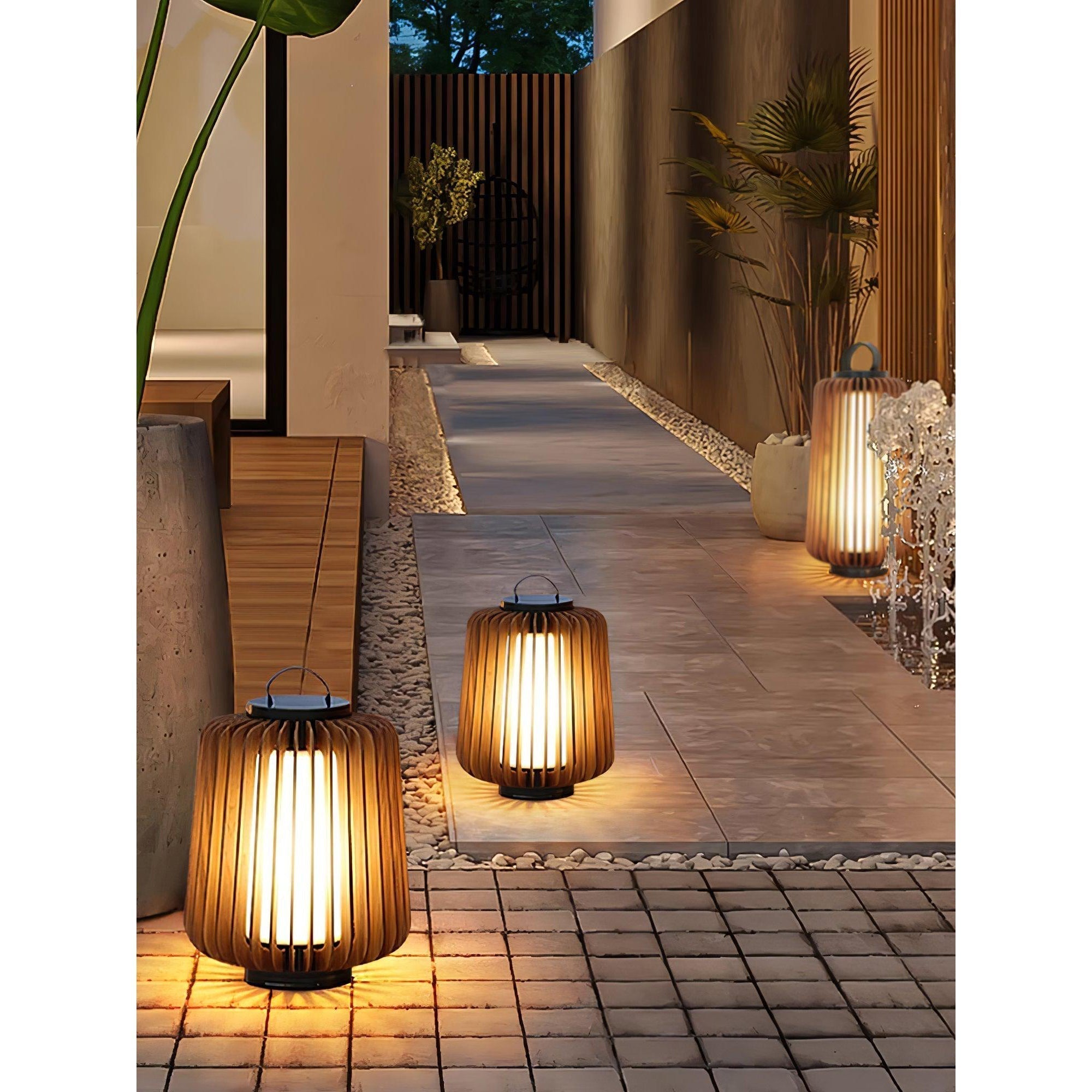 Portable Lantern Rechargeable Outdoor Light - Lamp Copper
