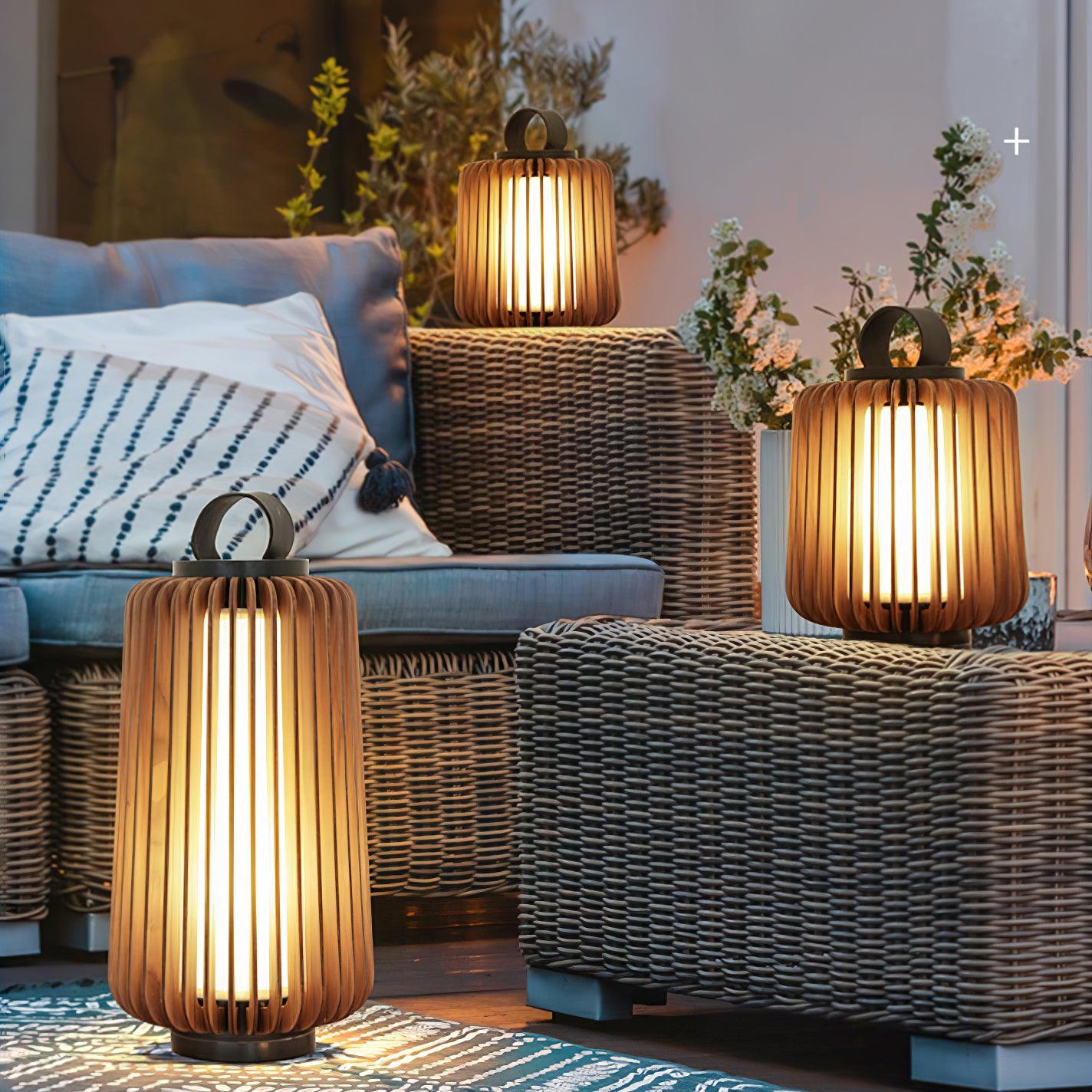 Portable Lantern Rechargeable Outdoor Light - Lamp Copper