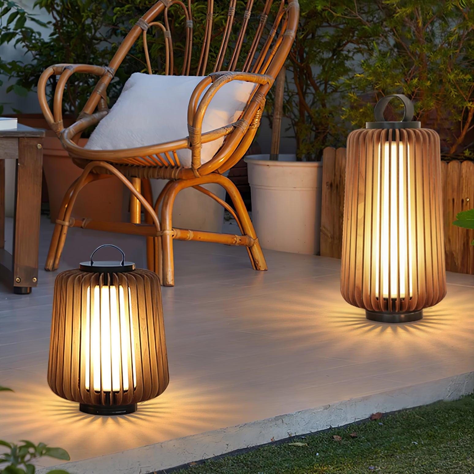 Portable Lantern Rechargeable Outdoor Light - Lamp Copper