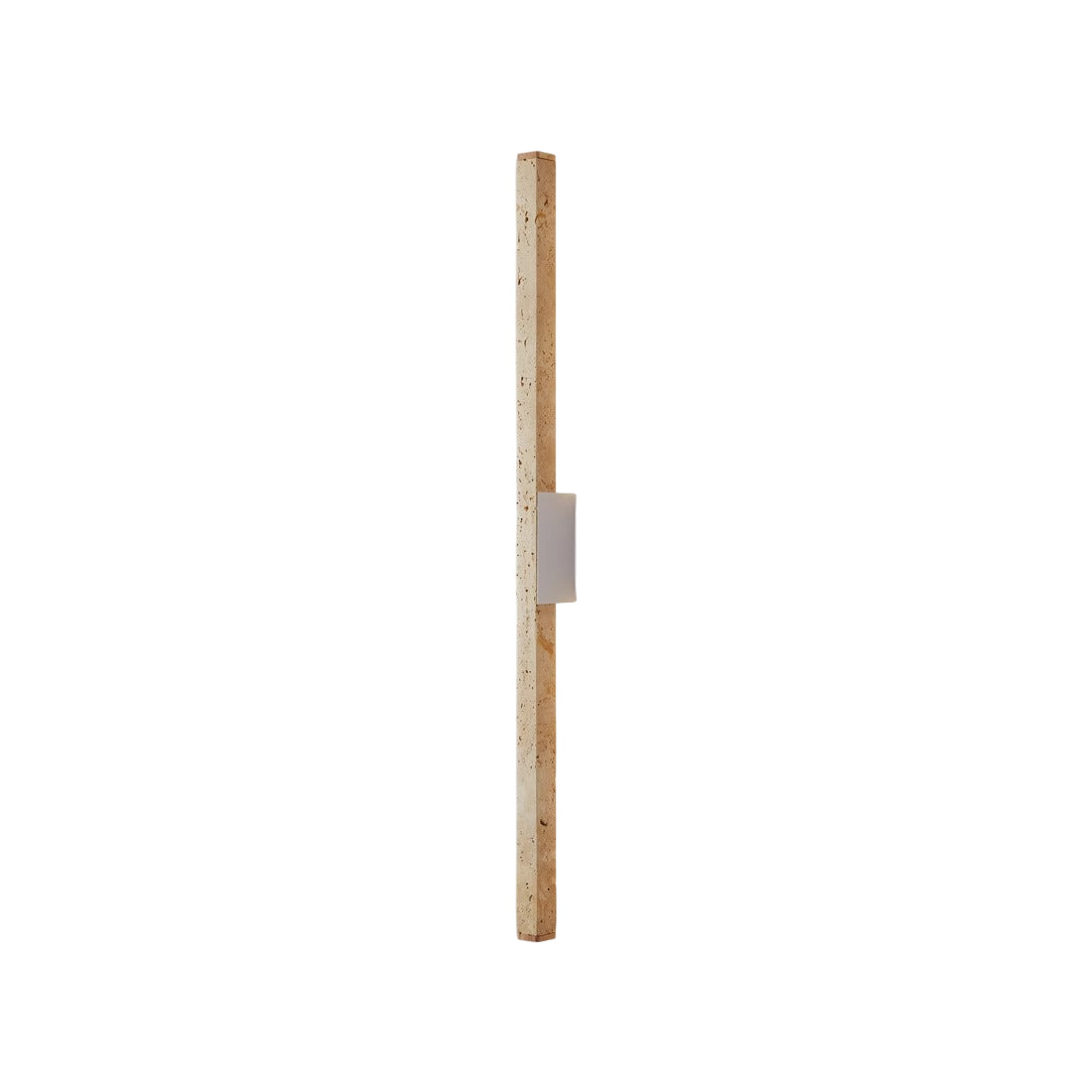 Vivyna Modern Minimalist Travertine Wall Lamp - Lamp Copper