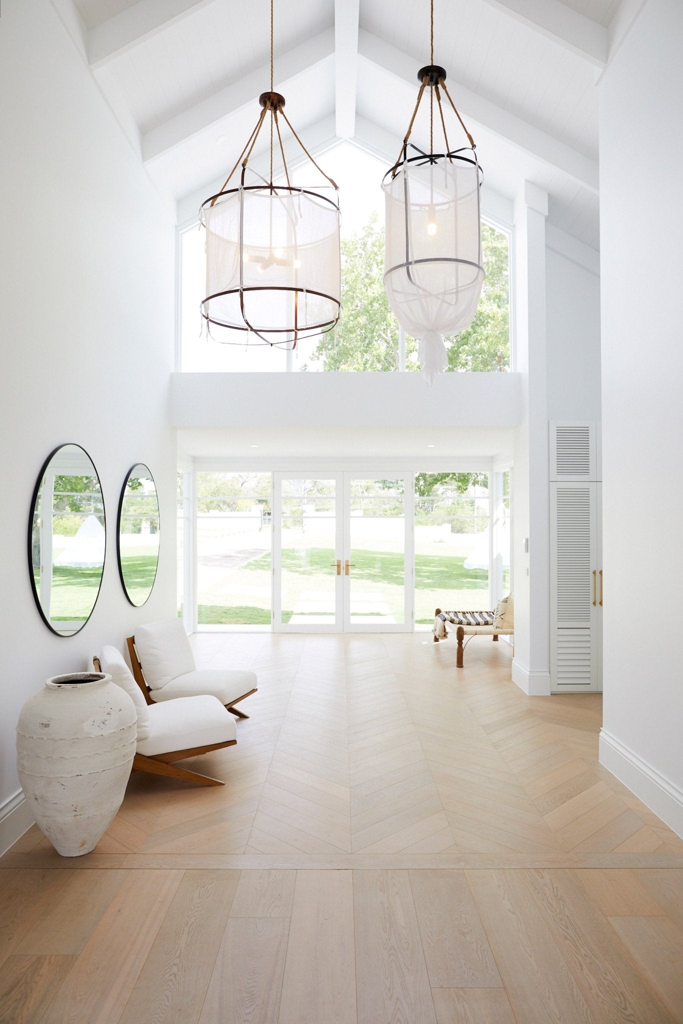 Provence Linen Pendant Light - Blowlighting