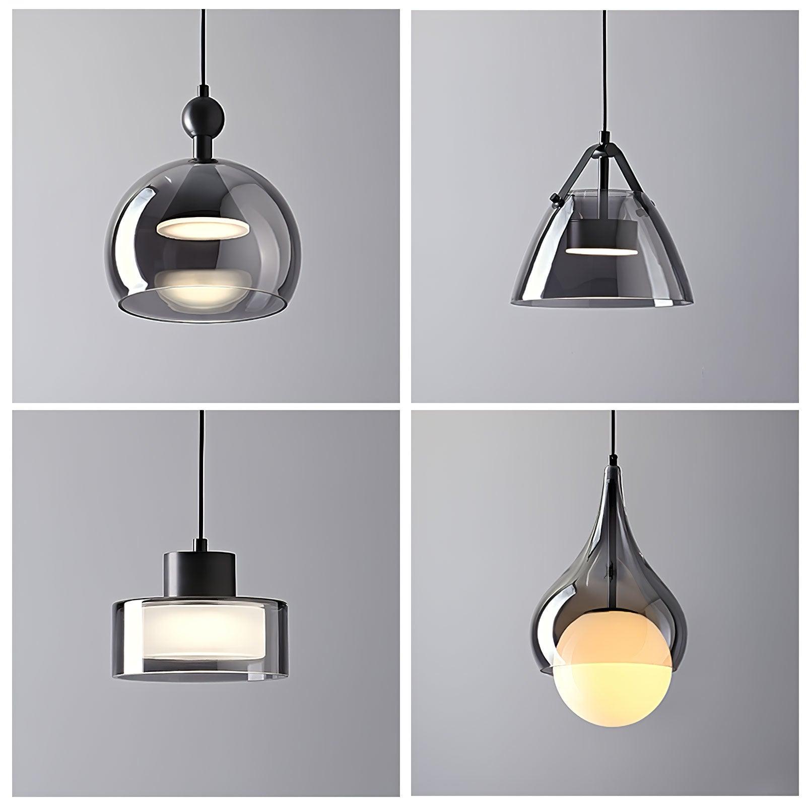Quartet of Light Glass Pendant Series - Blowlighting
