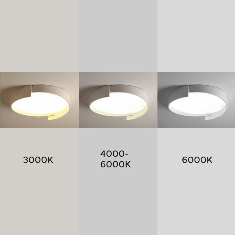 Arisha Moderne LED Plafoniere Doppio Livello Rotonde