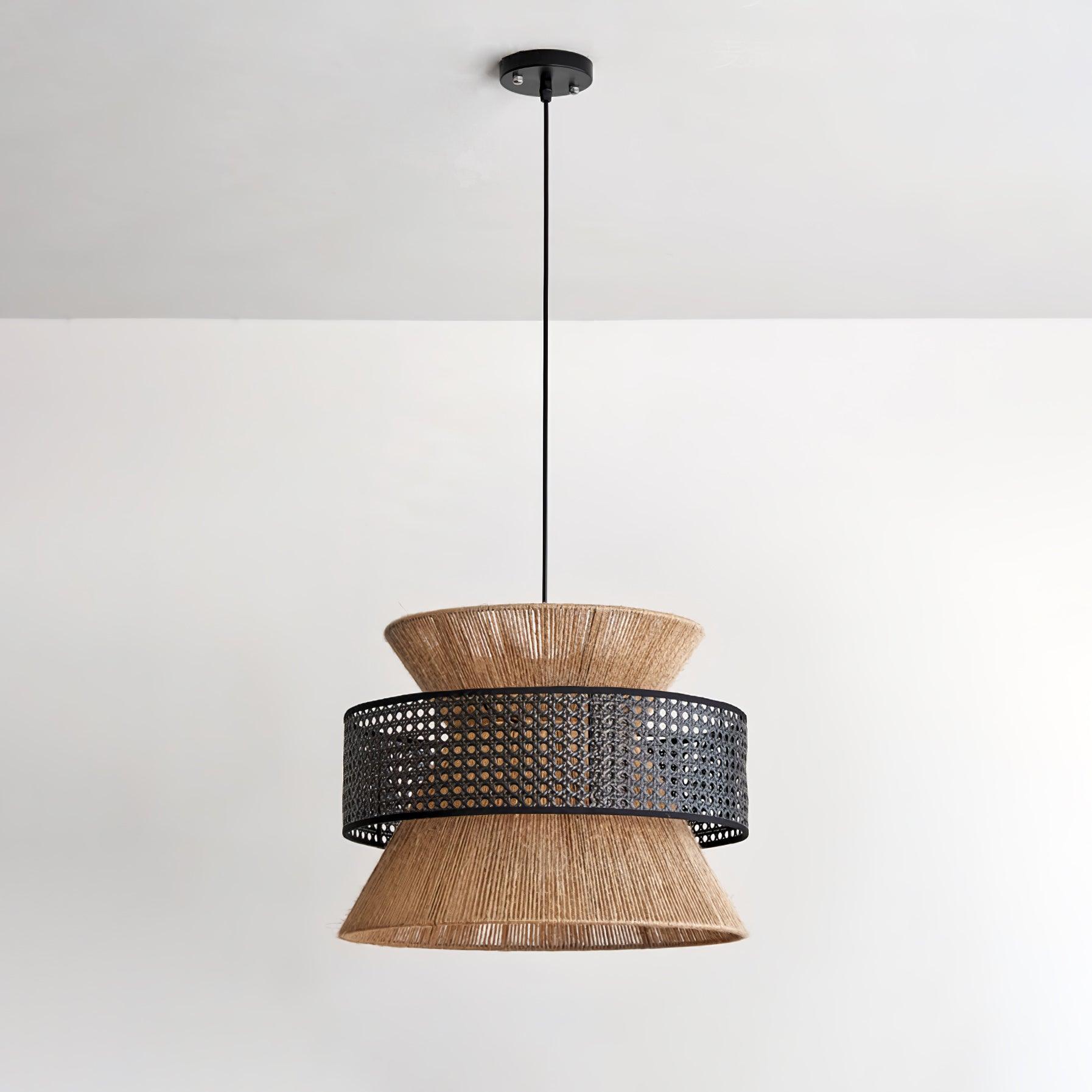 Aria Bohemian Bamboo Pendant Lamp - Blowlighting