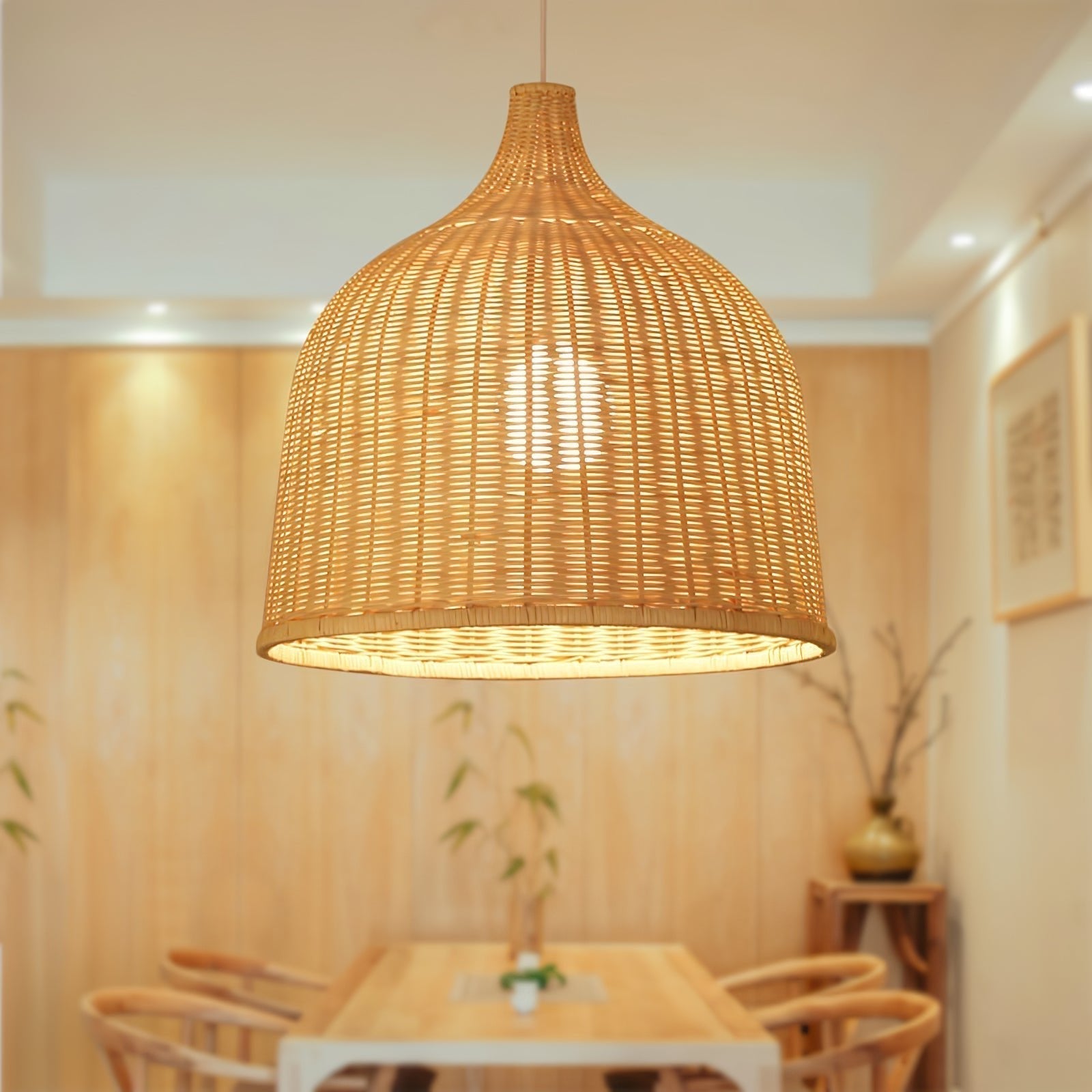 Rattan Pandent Light - Blowlighting