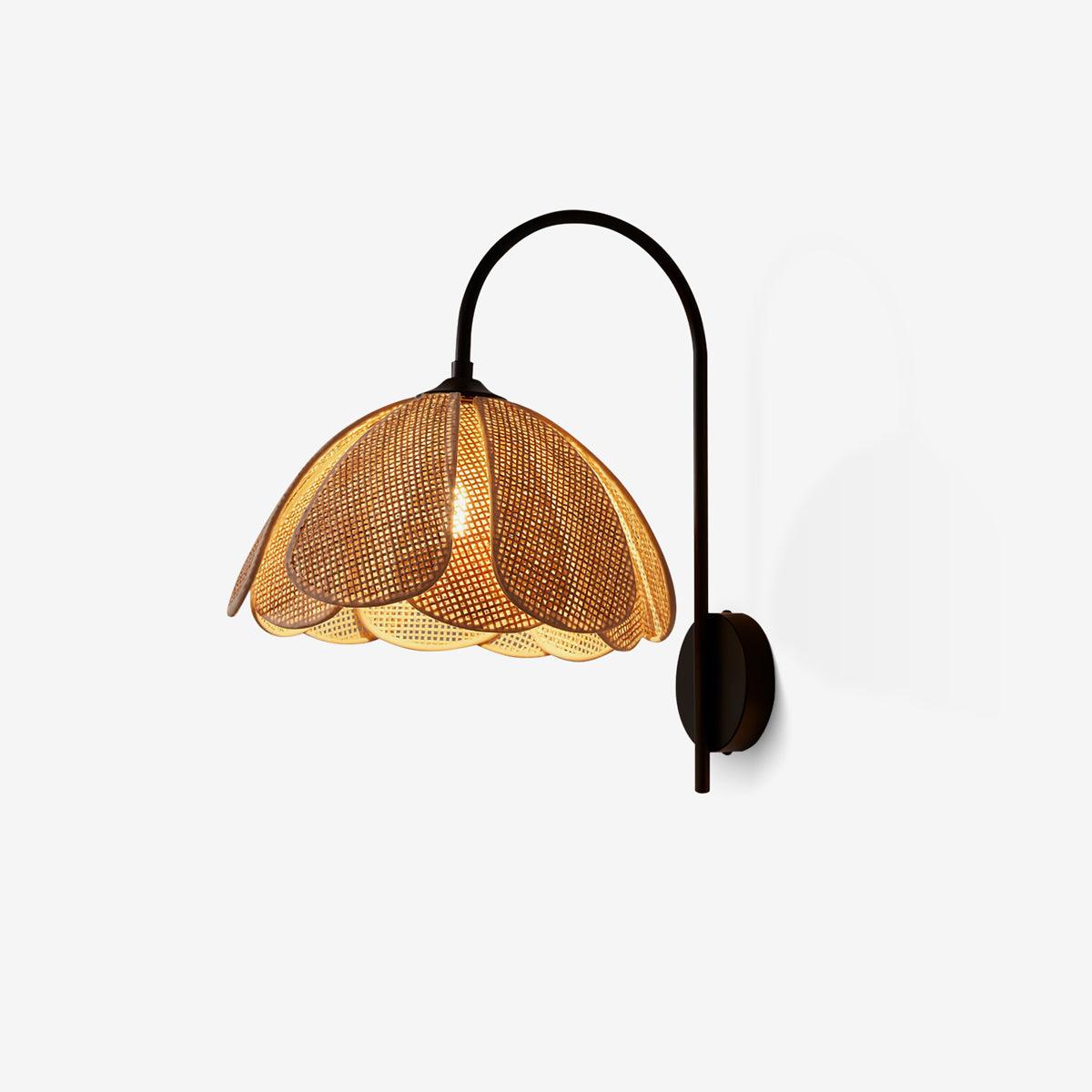 Rattan Petal Wall Lamp - Blowlighting