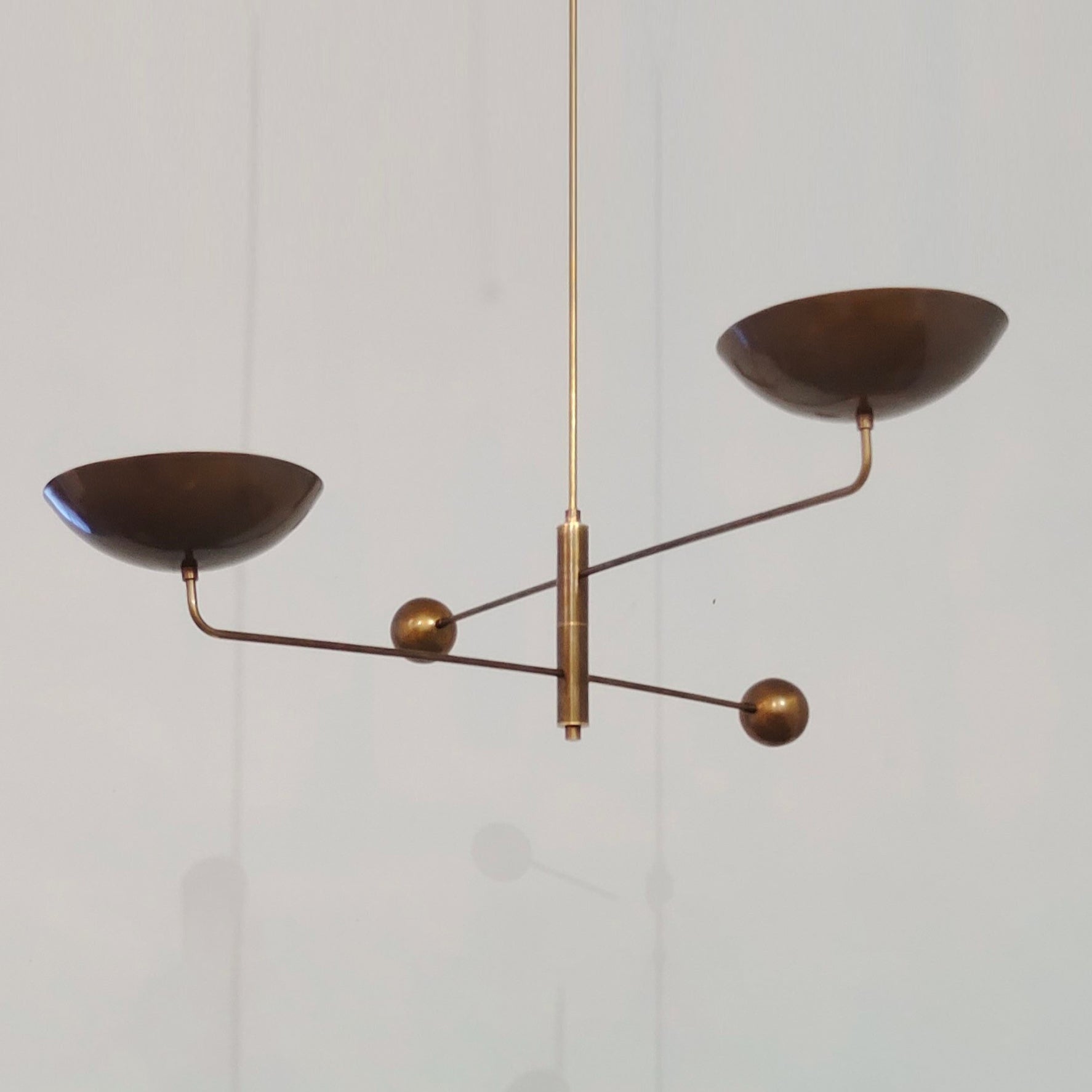 Colora Vintage Industrial Metal Chandelier - Lamp Copper