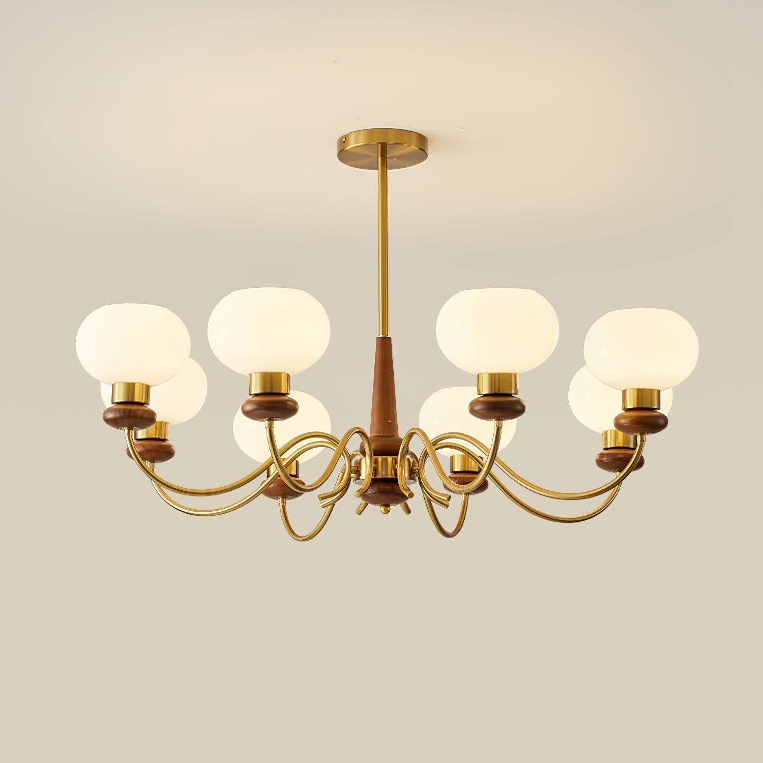 Regency Globe Chandelier - Blowlighting
