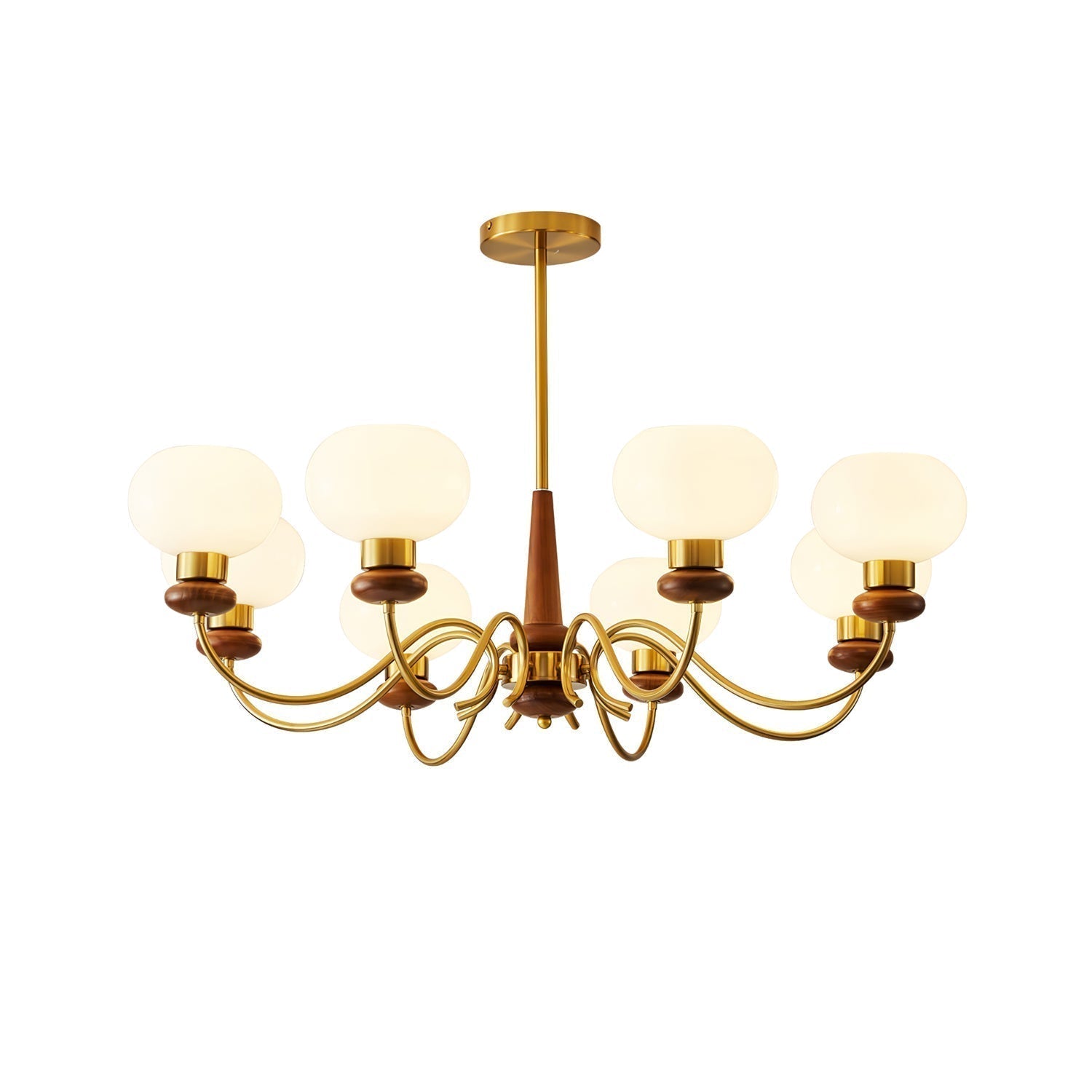 Regency Globe Chandelier - Blowlighting