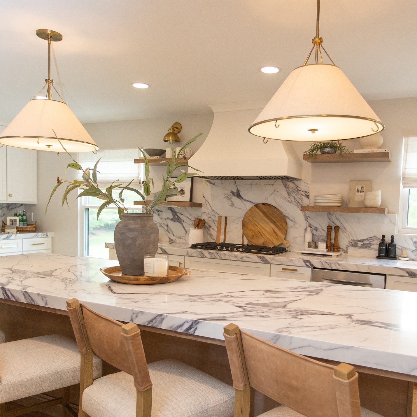 Voloraris Vintage Industrial Conical Fabric Pendant Lamp - Lamp Copper