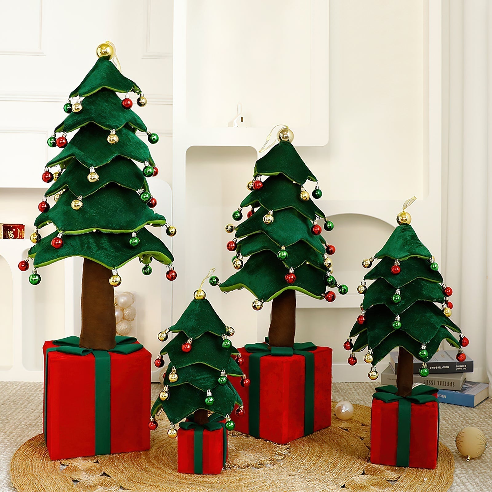 Retractable Xmas Tree Gift Lamp - Lamp Copper