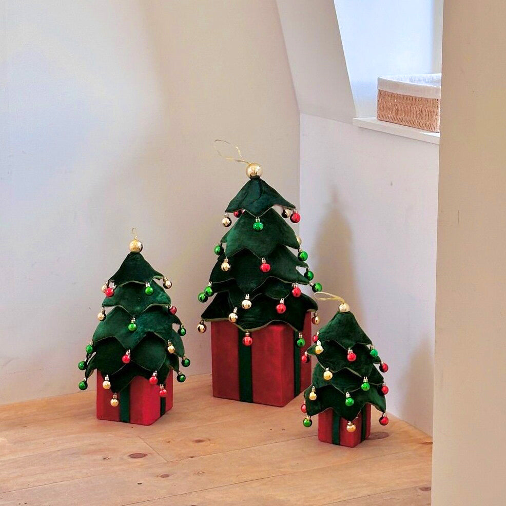 Retractable Xmas Tree Gift Lamp - Lamp Copper