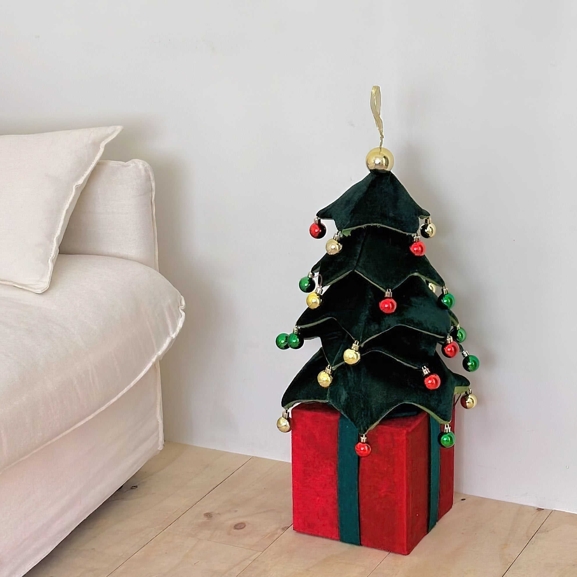Retractable Xmas Tree Gift Lamp - Lamp Copper