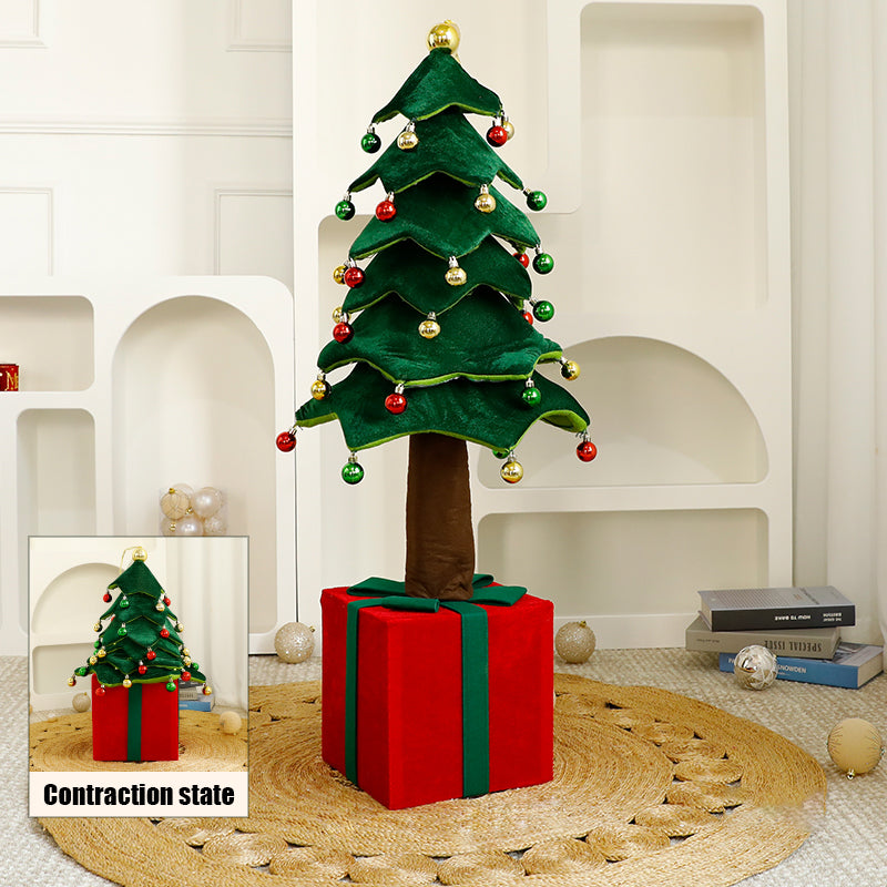 Retractable Xmas Tree Gift Lamp - Lamp Copper