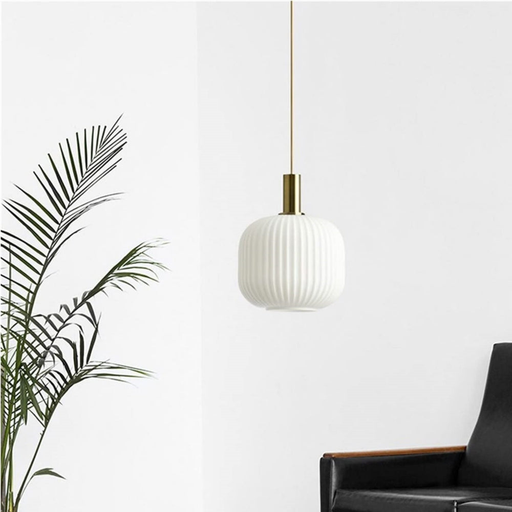 Valentina Retro Vetro Lampade a Sospensione Soggiorno Studio