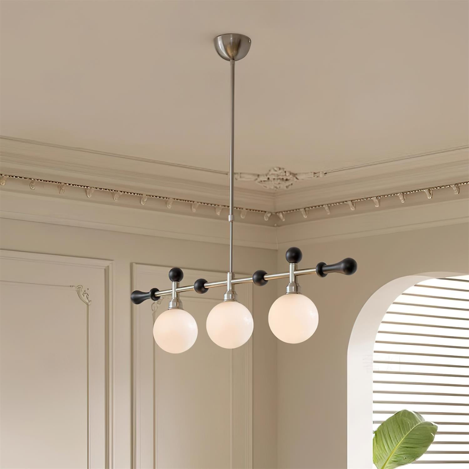 Chandelier Linear Globe LED/Incandescent for Dining Room Kitchen Island - Letslighting