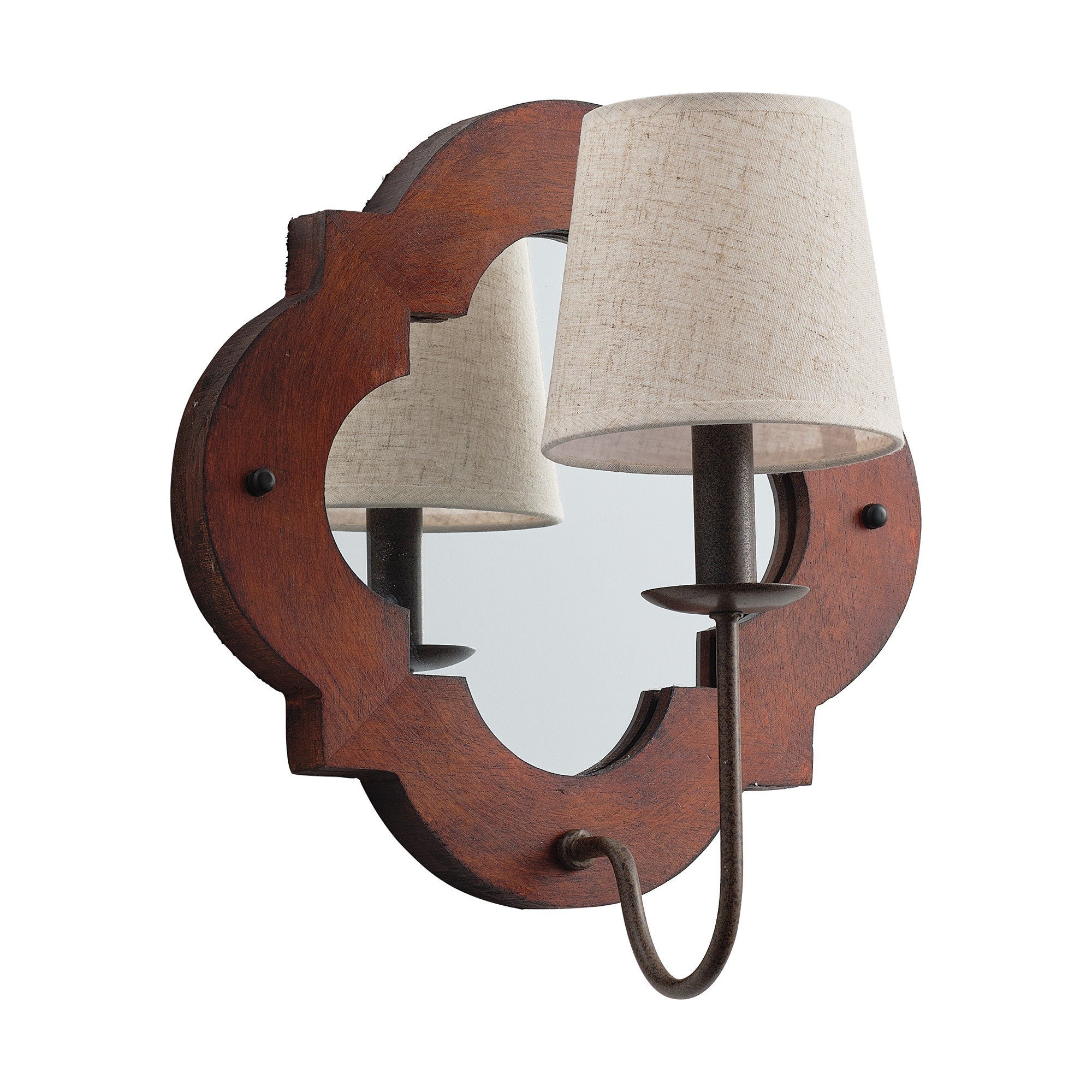 Sytheir Premium Elegance Fabric Wall Lamp - Lamp Copper
