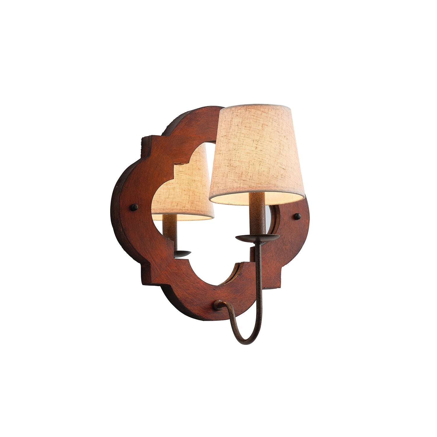Sytheir Premium Elegance Fabric Wall Lamp - Lamp Copper