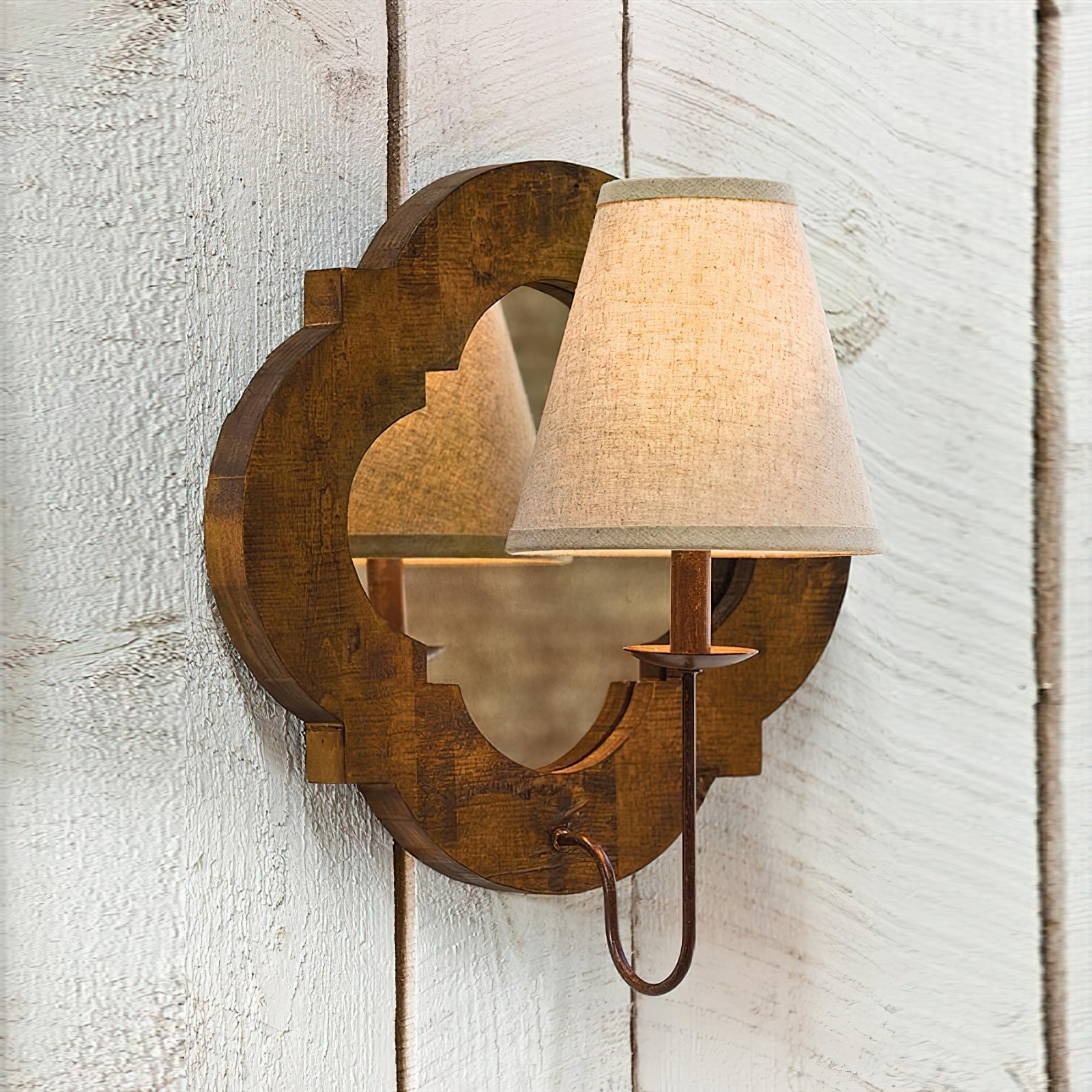 Sytheir Premium Elegance Fabric Wall Lamp - Lamp Copper
