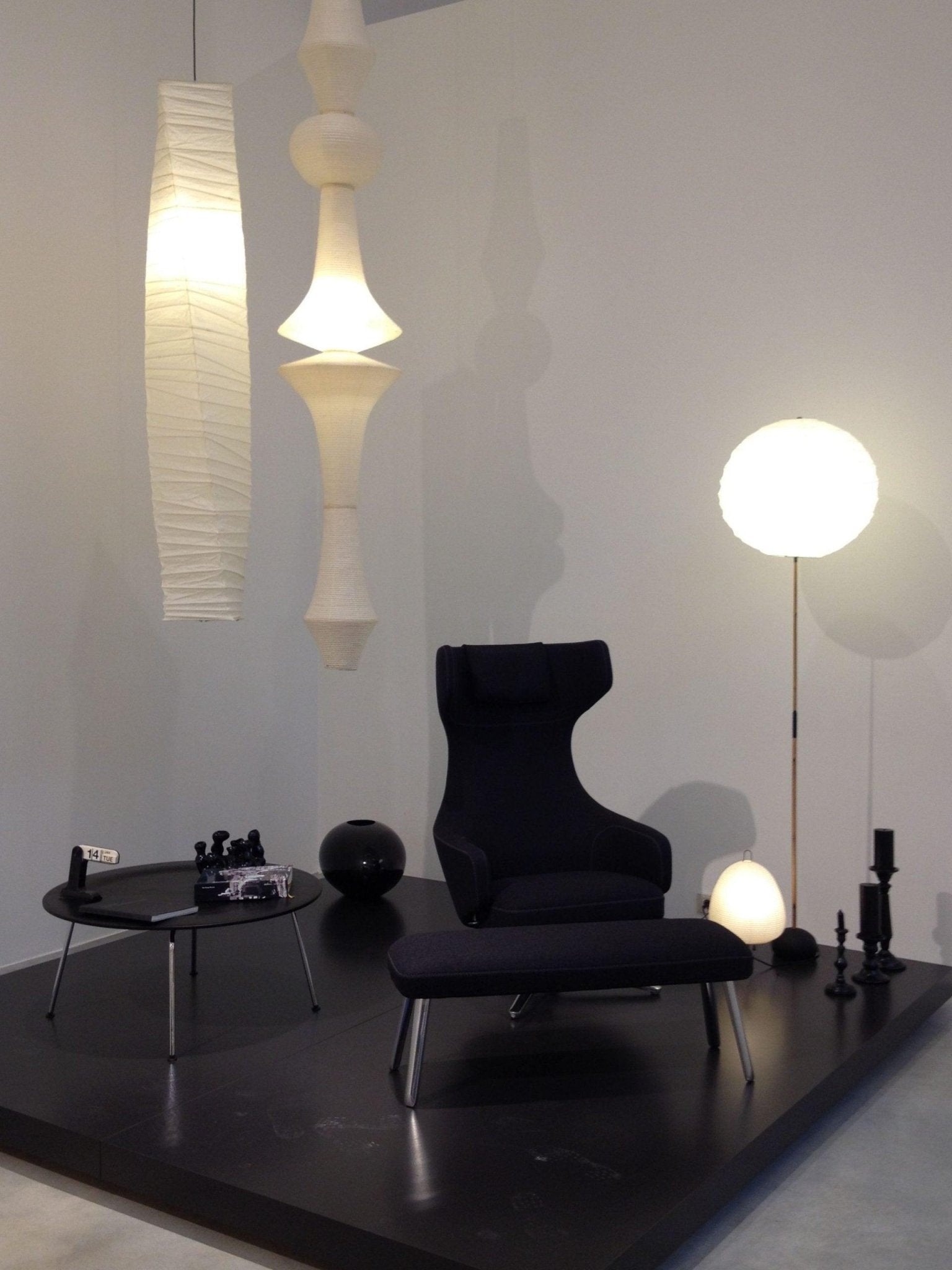 Washi Paper E Pendant Light - Blowlighting
